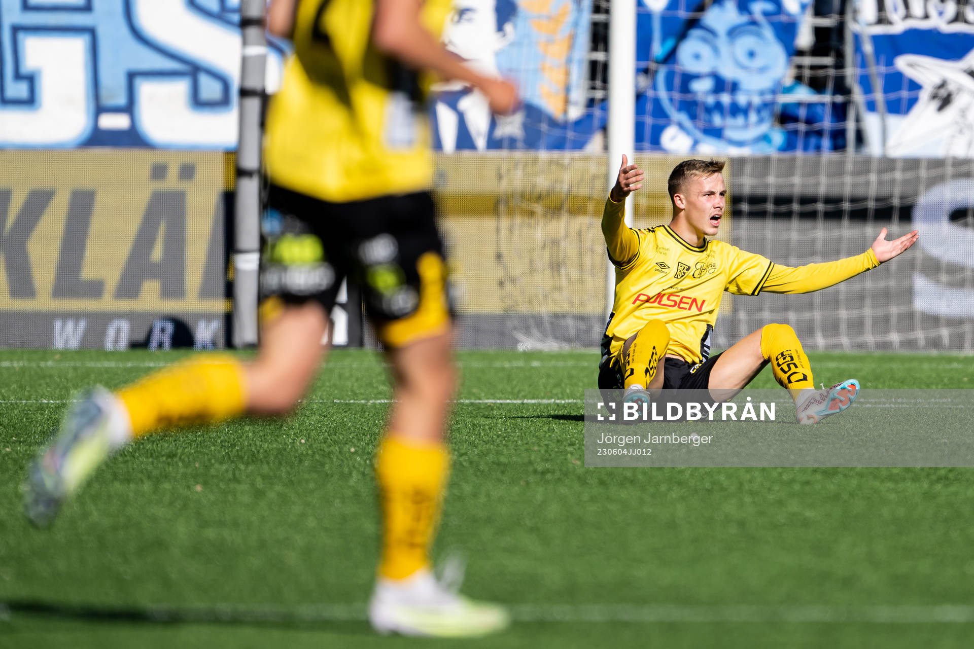 Elfsborgs Jacob Ondrejka reagerar
