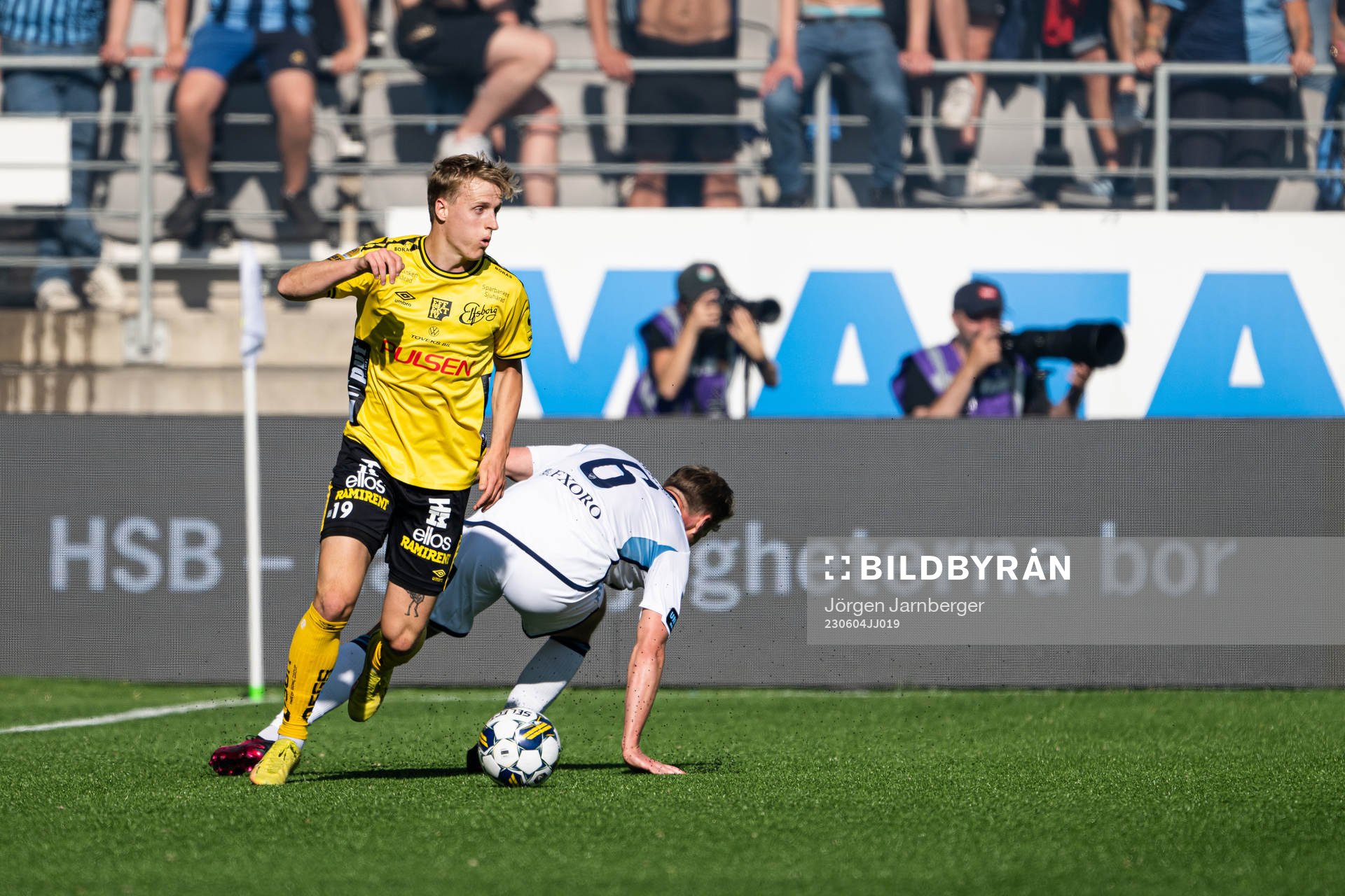 Elfsborgs Jeppe Møldrup Okkels och Djurgårdens Rasmus