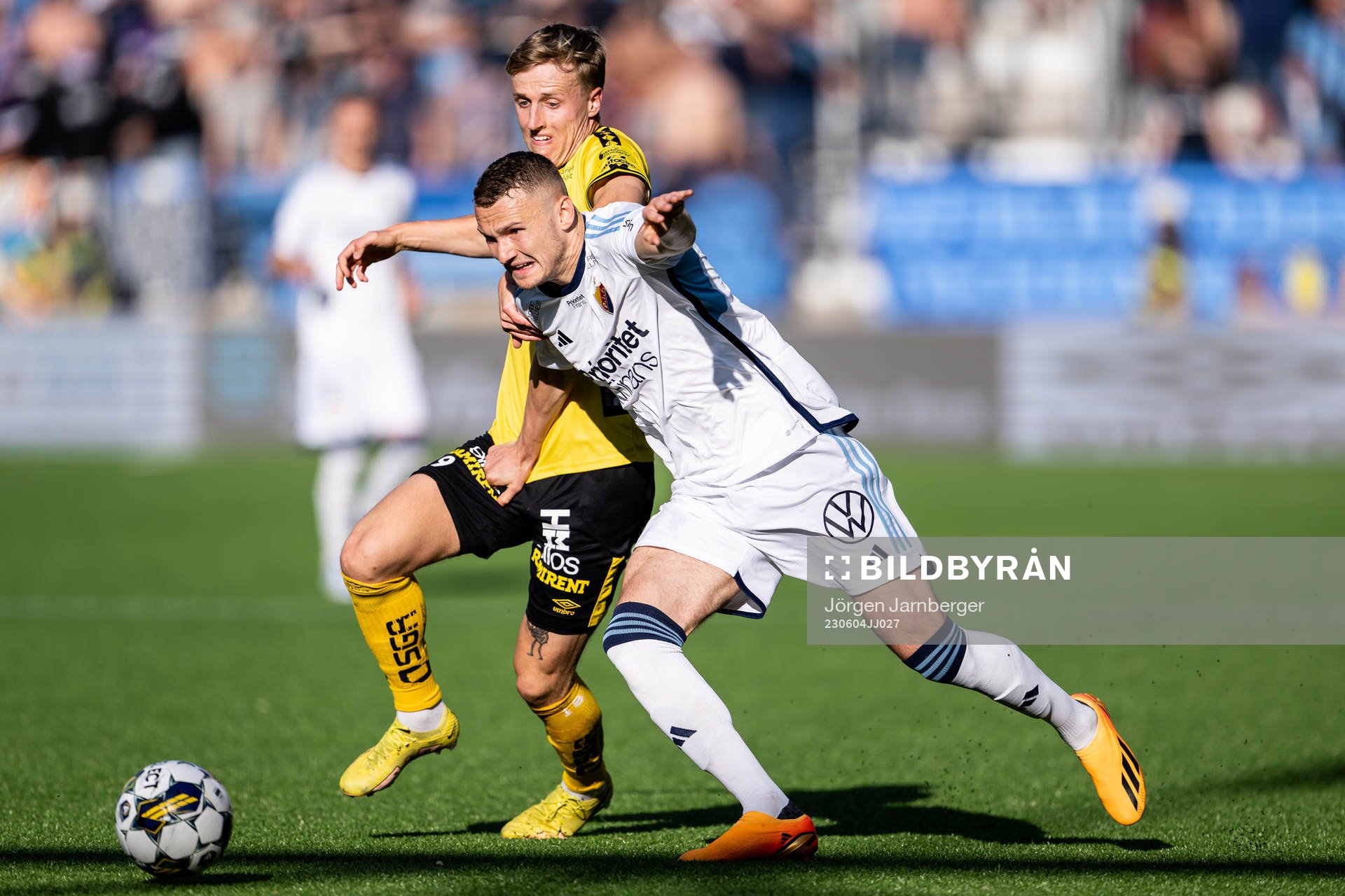 Elfsborgs Jeppe Møldrup Okkels och Djurgårdens Piotr