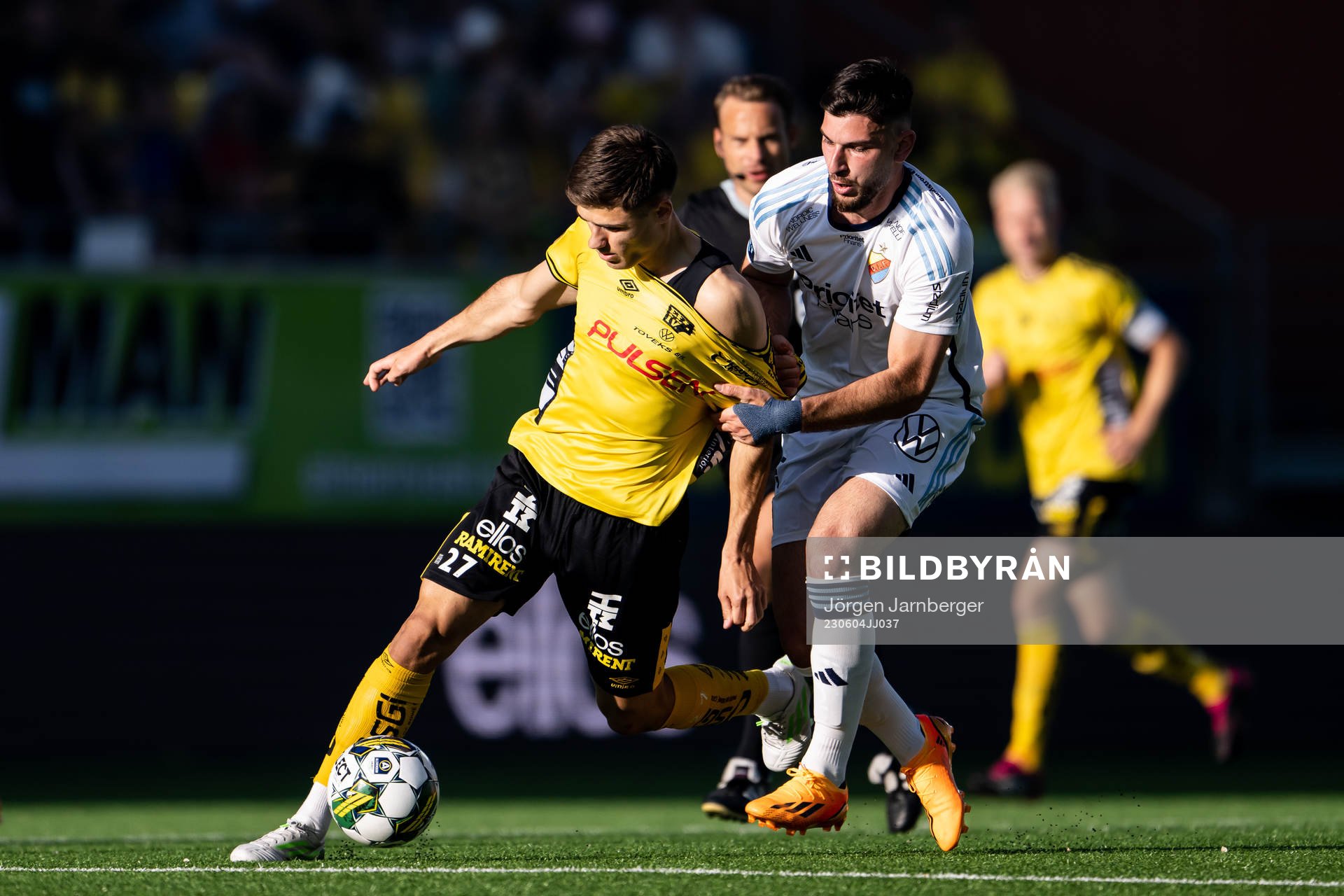 Elfsborgs Besfort Zeneli och Djurgårdens Besard Sabovic