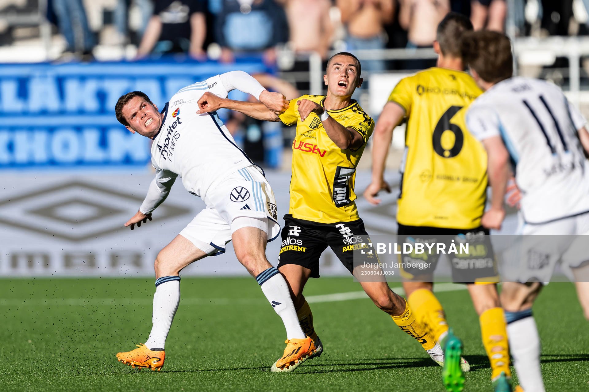 Djurgårdens Jacob Bergström och Elfsborgs Gustaf