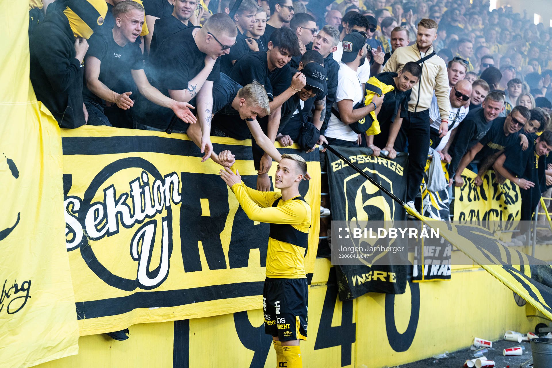 Elfsborgs Jacob Ondrejka tackar publiken