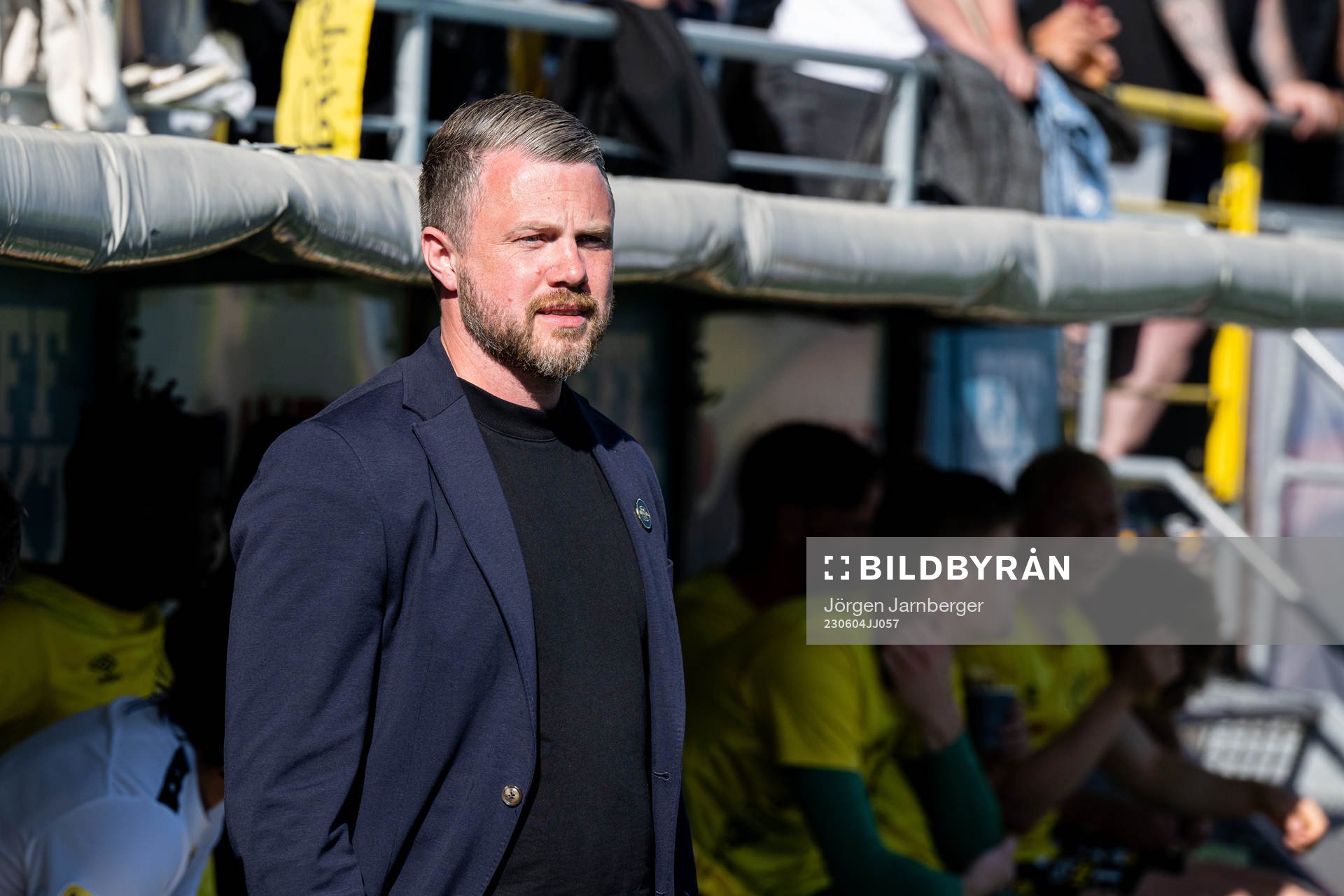 Elfsborgs manager Jimmy Thelin