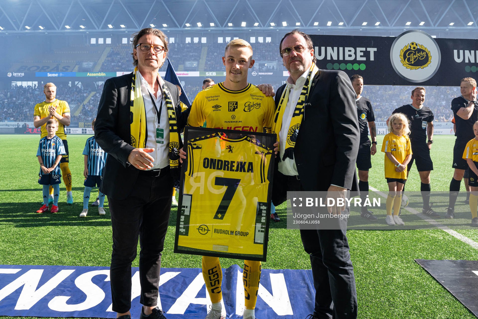 Elfsborgs Jacob Ondrejka avtackas