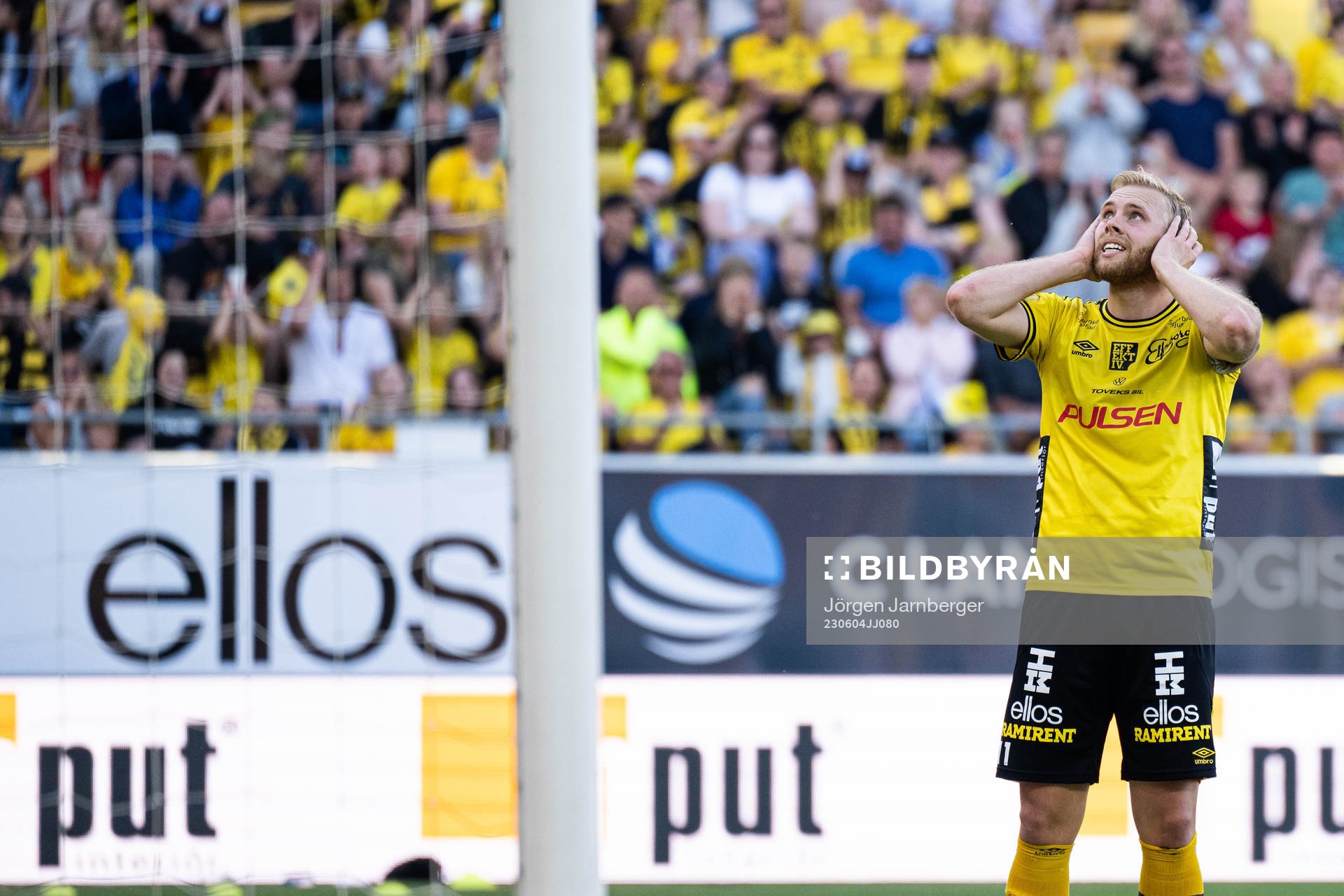 Elfsborgs Sveinn Guðjohnsen deppar