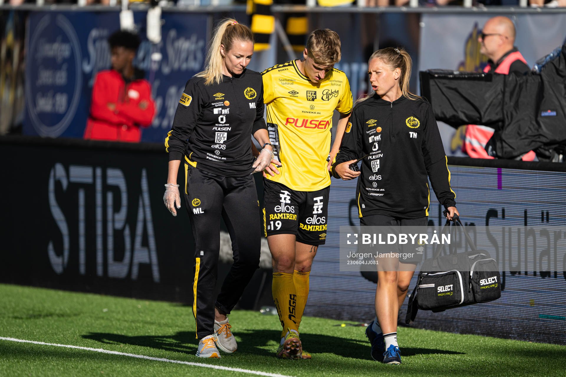 Elfsborgs läkare Matilda Lundblad och fysioterapeut Tania