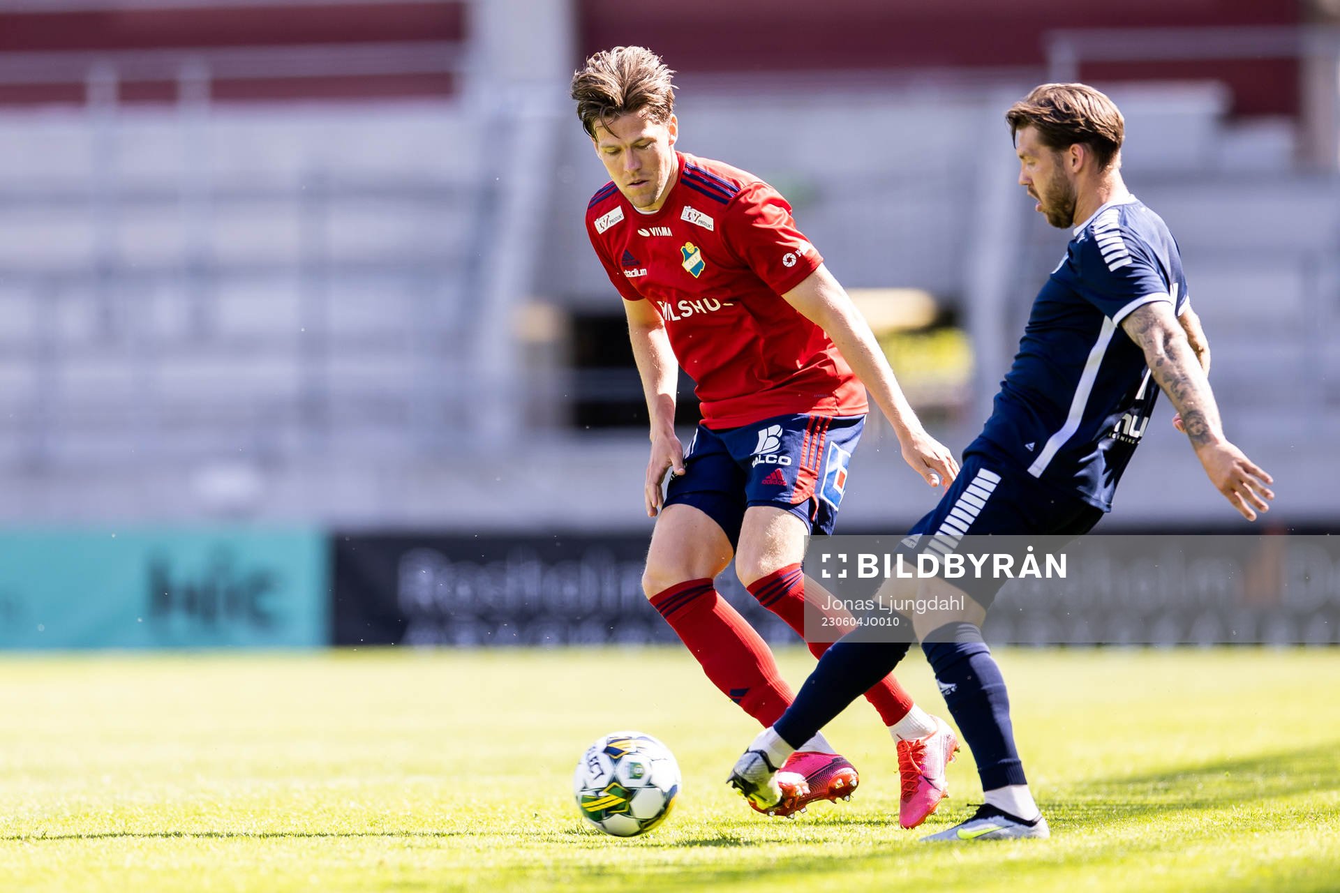 Östers John Stenberg och Utsiktens Karl Bohm