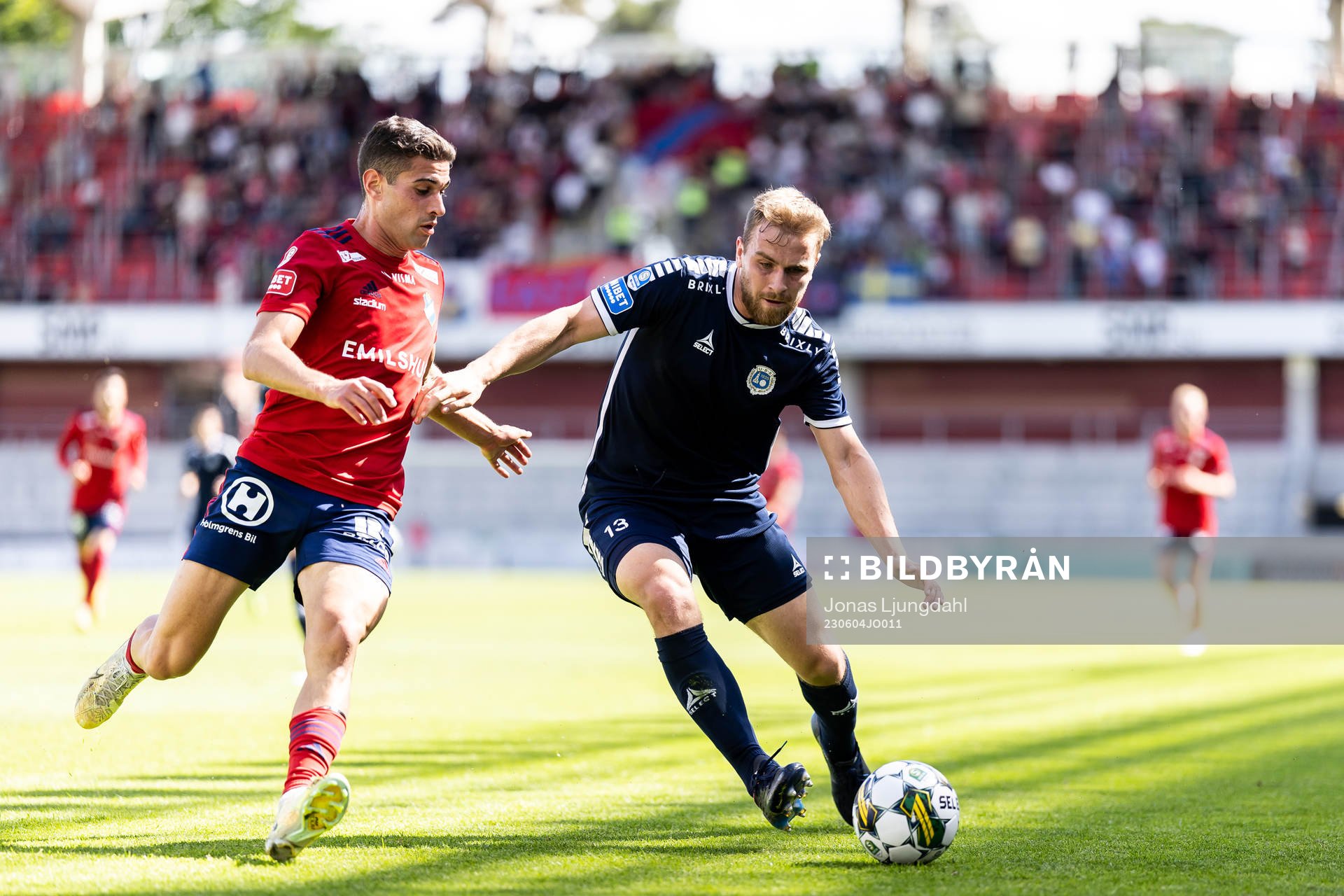 Östers Ahmed Bonnah och Utsiktens Erik Gunnarsson