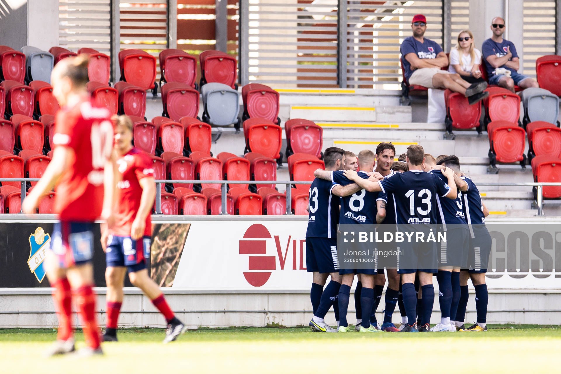 Utsiktens spelare jublar
