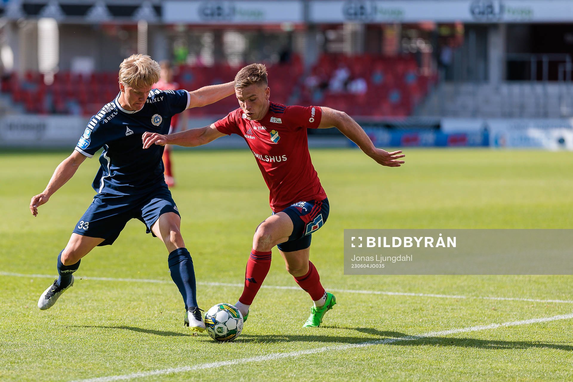 Utsiktens Sebastian Lagerlund och Östers Runar Thor