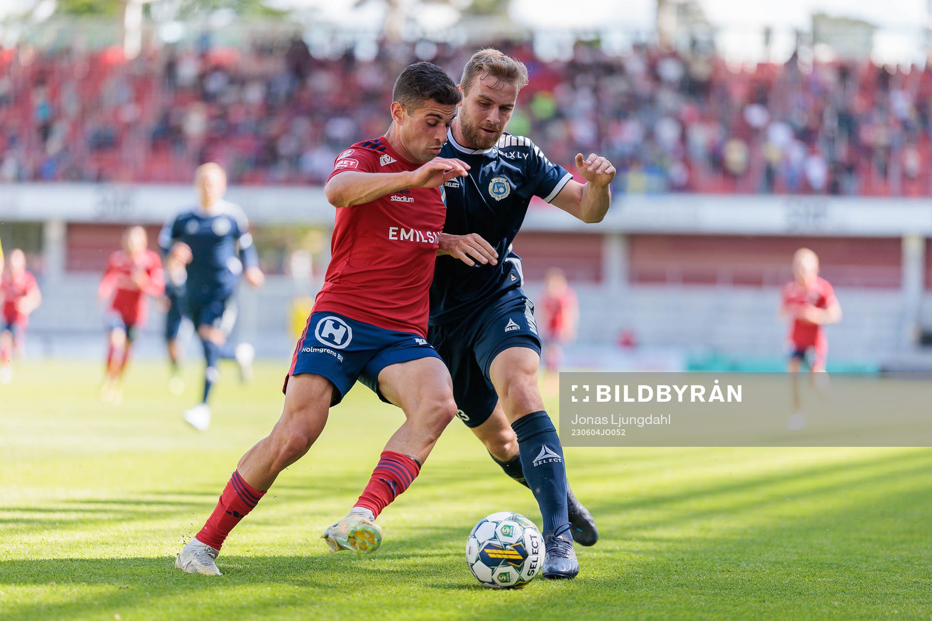 Östers Ahmed Bonnah och Utsiktens Erik Gunnarsson
