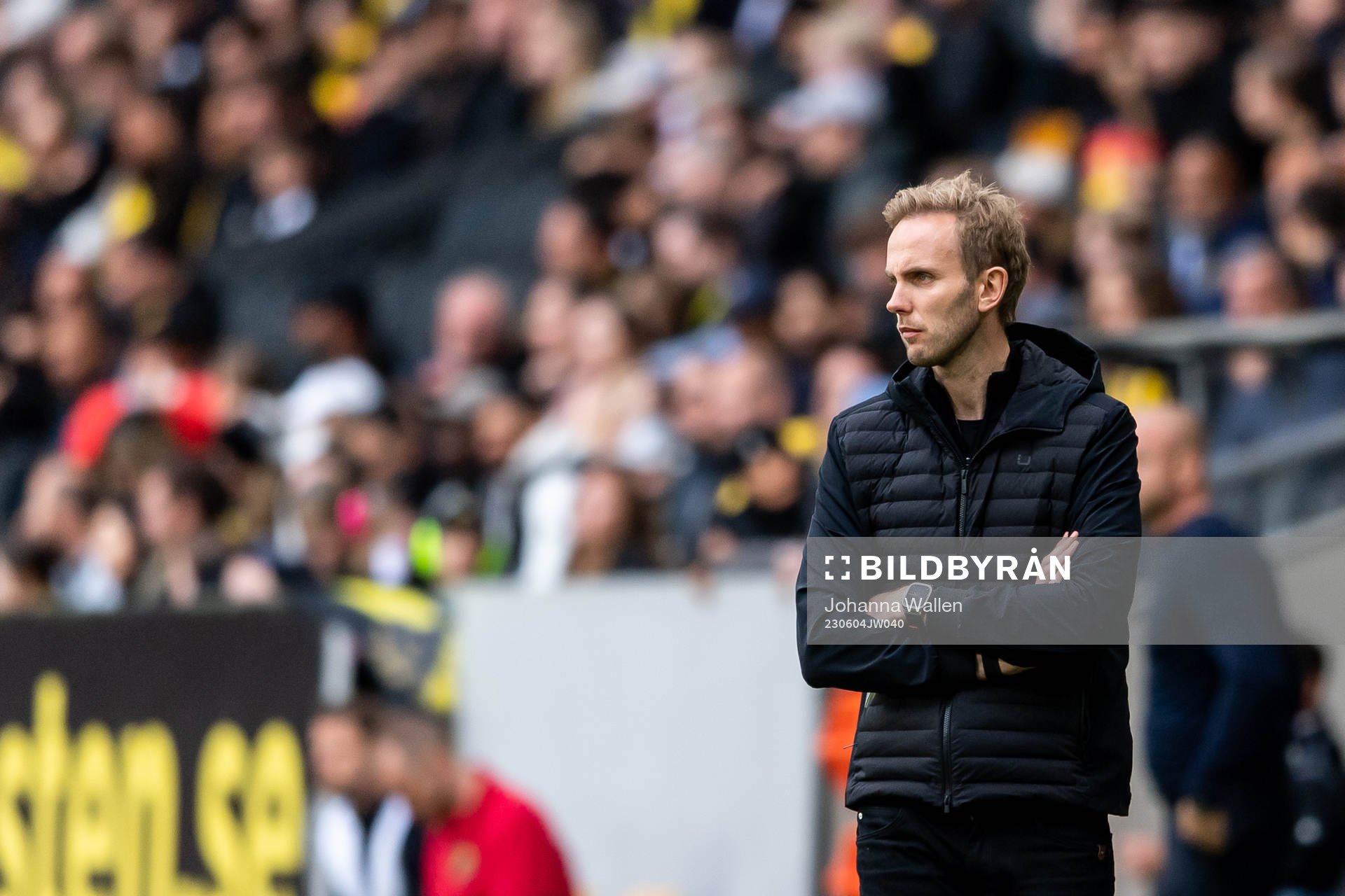 Kalmars tränare Henrik Jensen