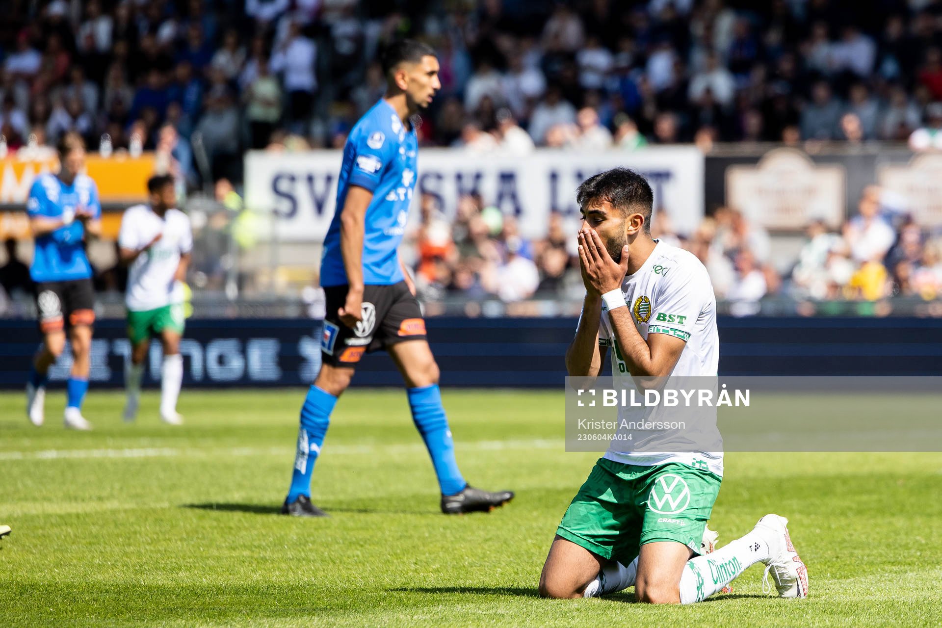 Hammarbys Montader Madjed deppar