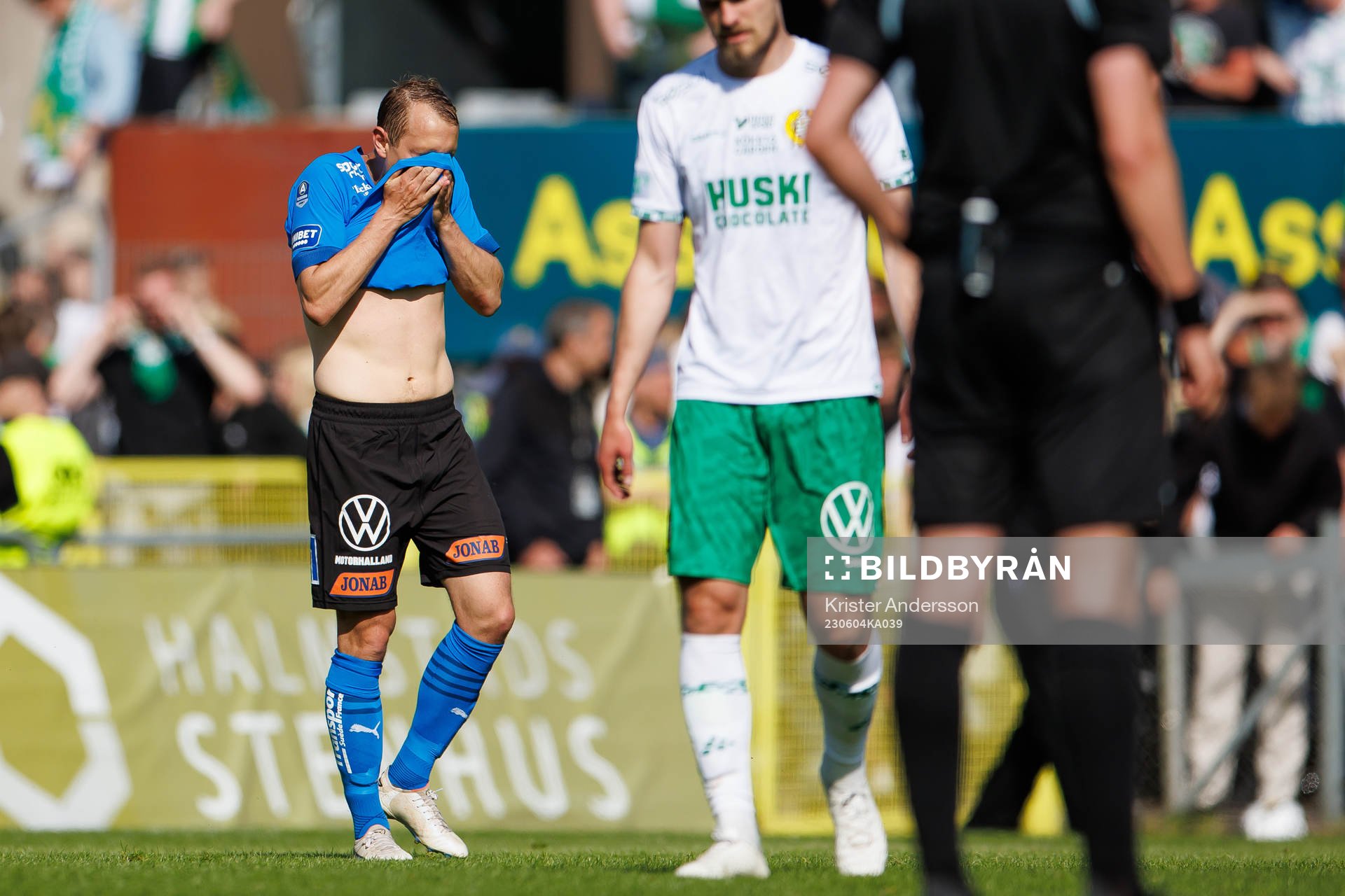 Halmstads Joel Allansson deppar