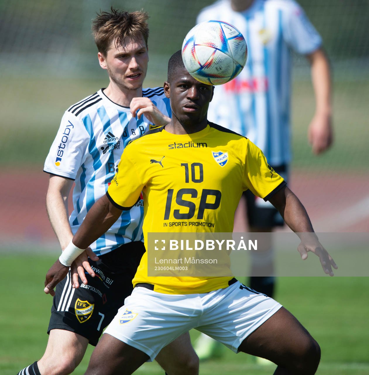 IFK Malmös Michael Dangi M´fwamba och IFK Hässleholms