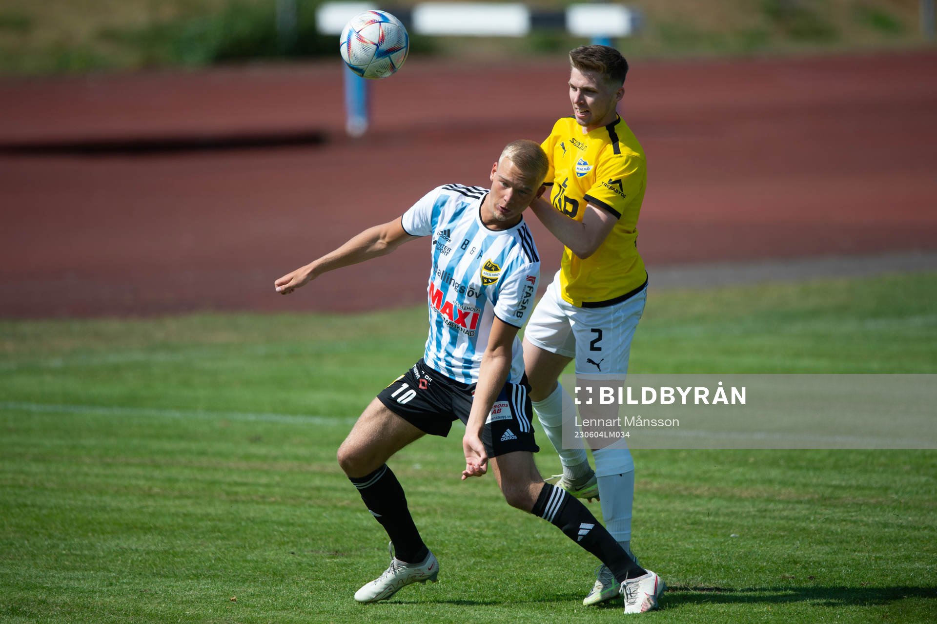IFK Hässleholms Olle Kjellman Olblad och IFK Malmös Oskar