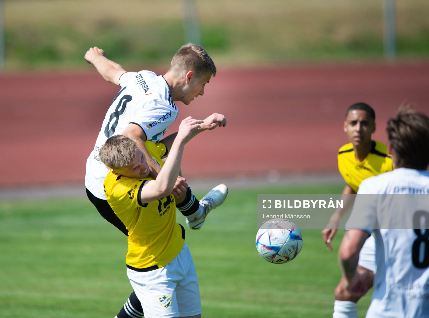 IFK Hässleholms André Gustafson i matchen i division 2