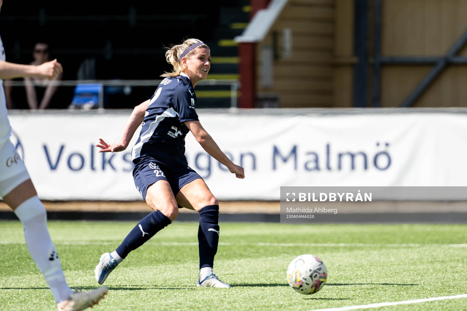 FC Rosengårds Olivia Schough gör 3-0 målet