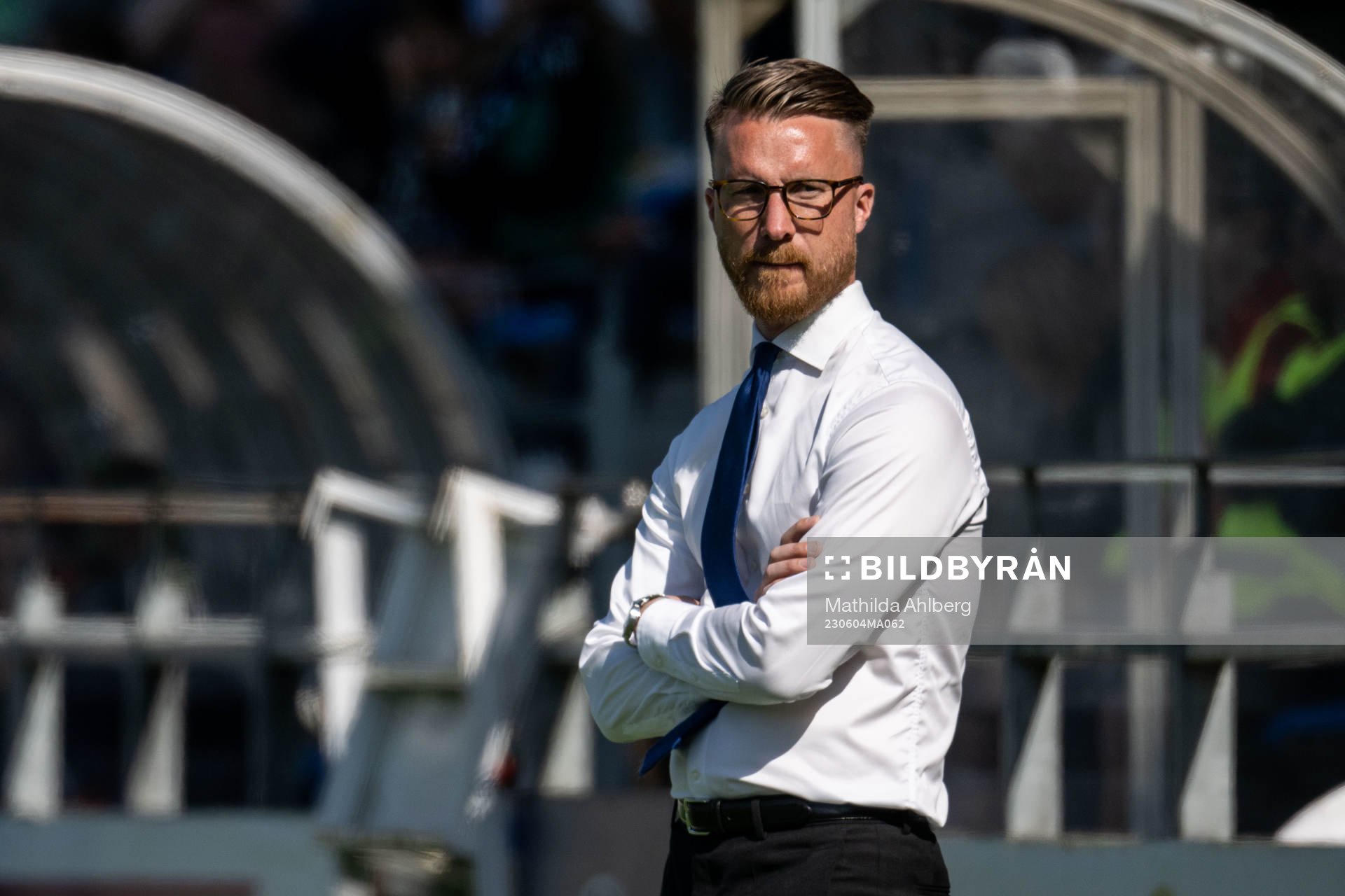 Växjö DFFs tränare Olof Unogård