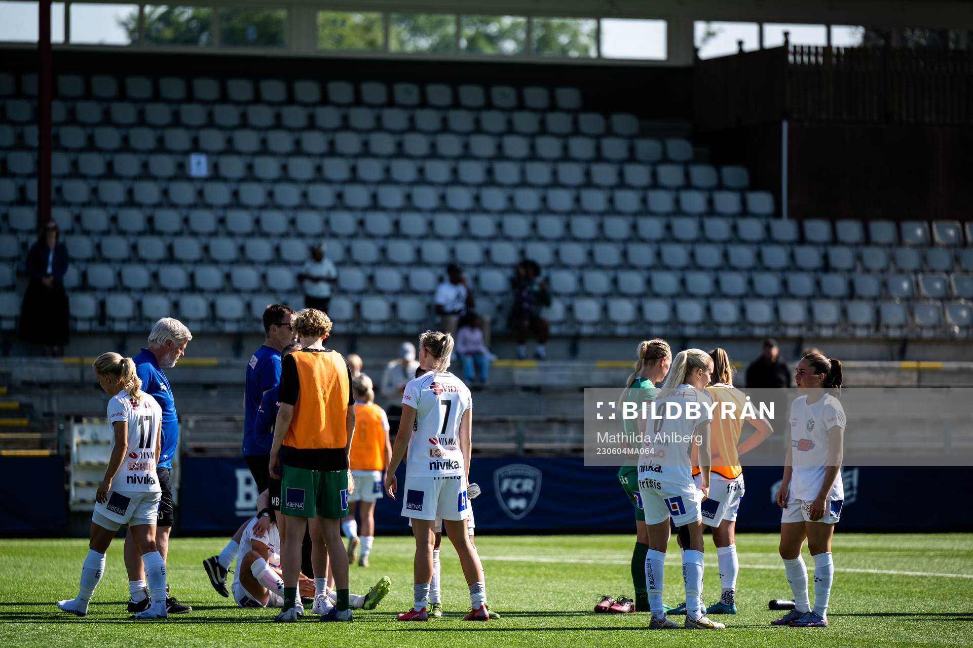 Växjö DFFs spelare deppar