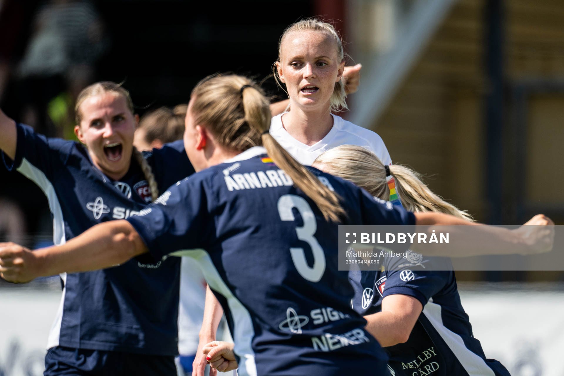 Växjö DFFs Emma Pennsäter deppar