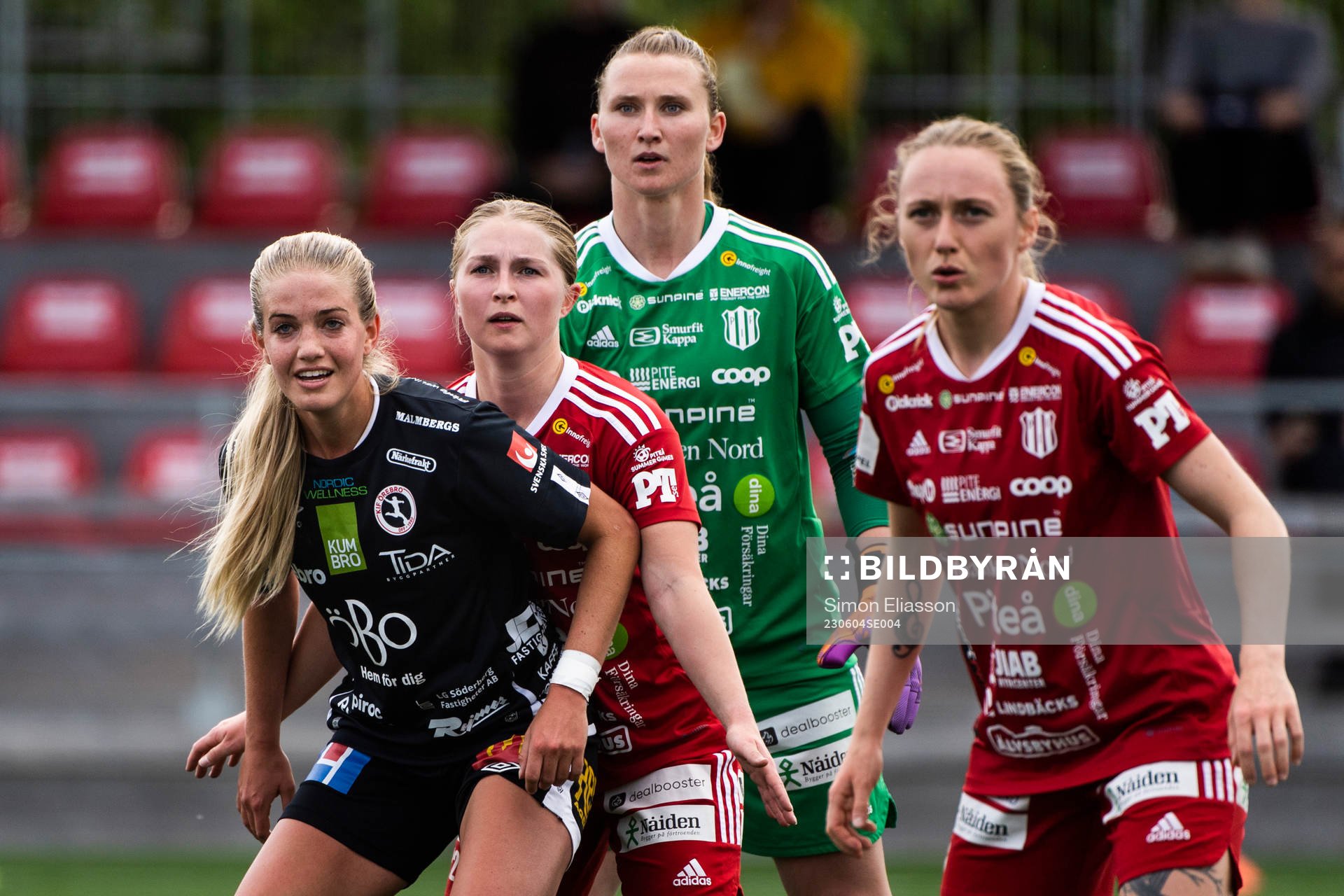 Örebros Regan Steigleder, Piteås Ellen Löfqvist och