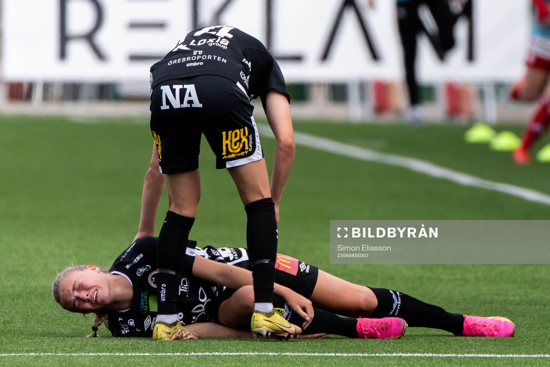 Örebros Ida Björnberg med skada