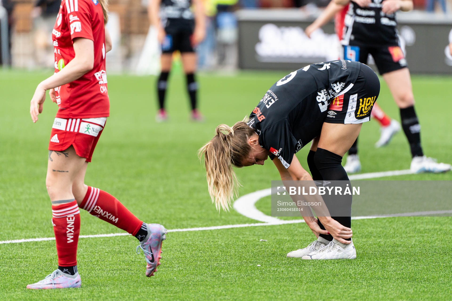 Örebros Louise Lillbäck deppar