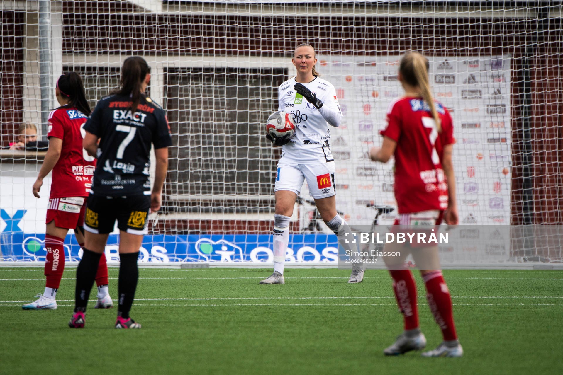 Örebros målvakt Clara Ekstrand