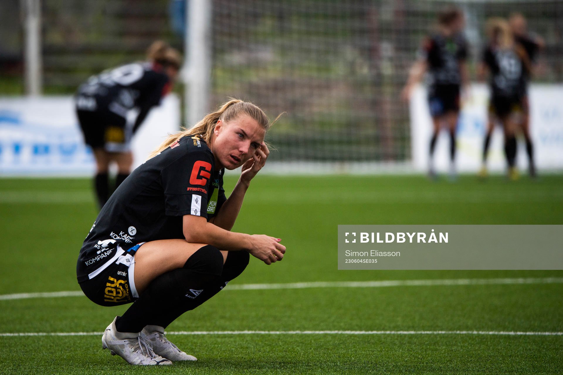 Örebros Louise Lillbäck deppar