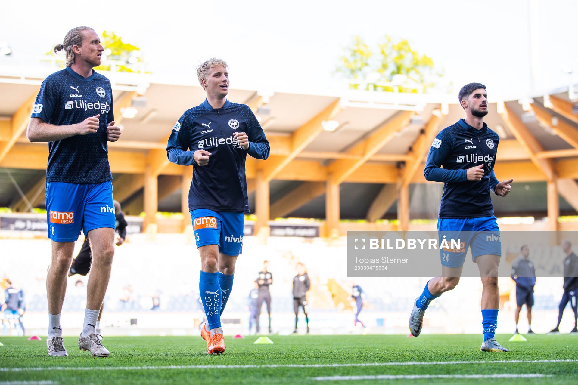 Värnamos Hampus Näsström, Victor Larsson och Emin
