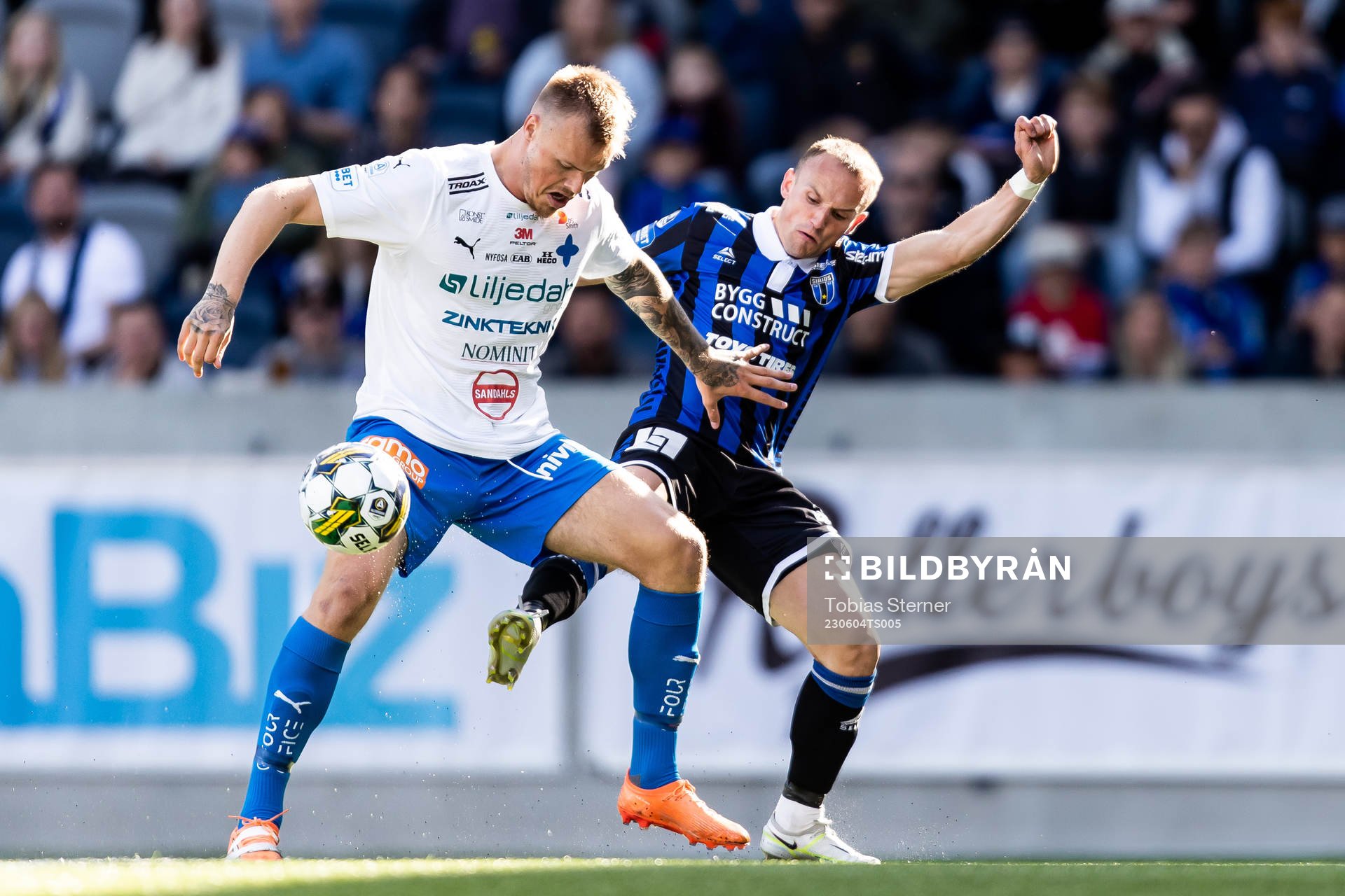 Värnamos Victor Eriksson och Sirius Aron Bjarnason