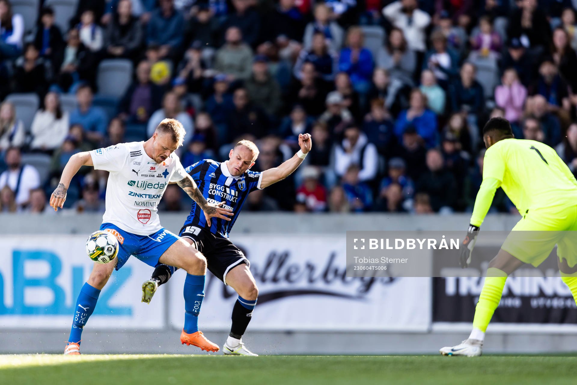 Värnamos Victor Eriksson och Sirius Aron Bjarnason