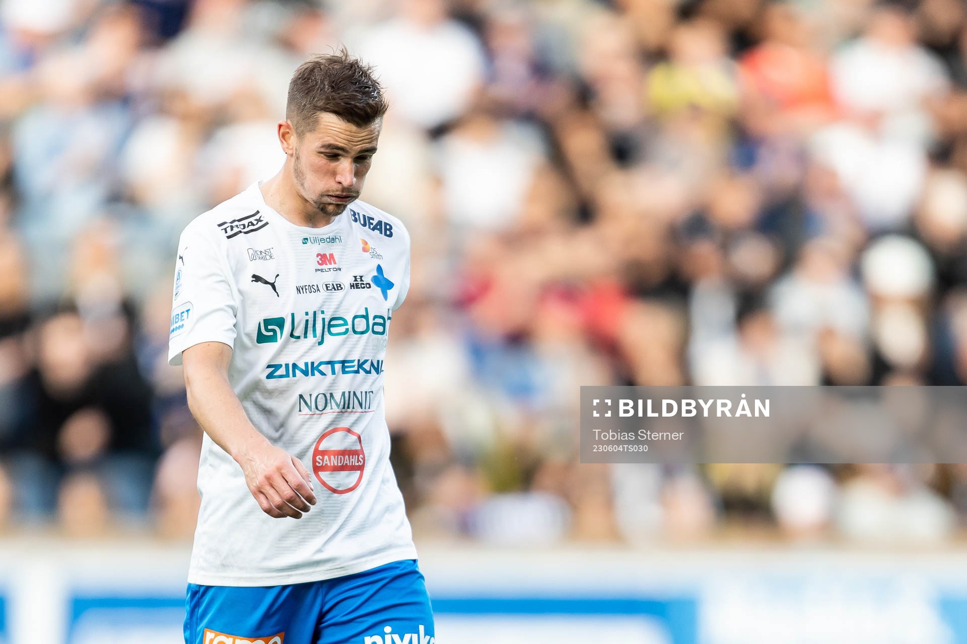 Värnamos Oscar Johansson deppar