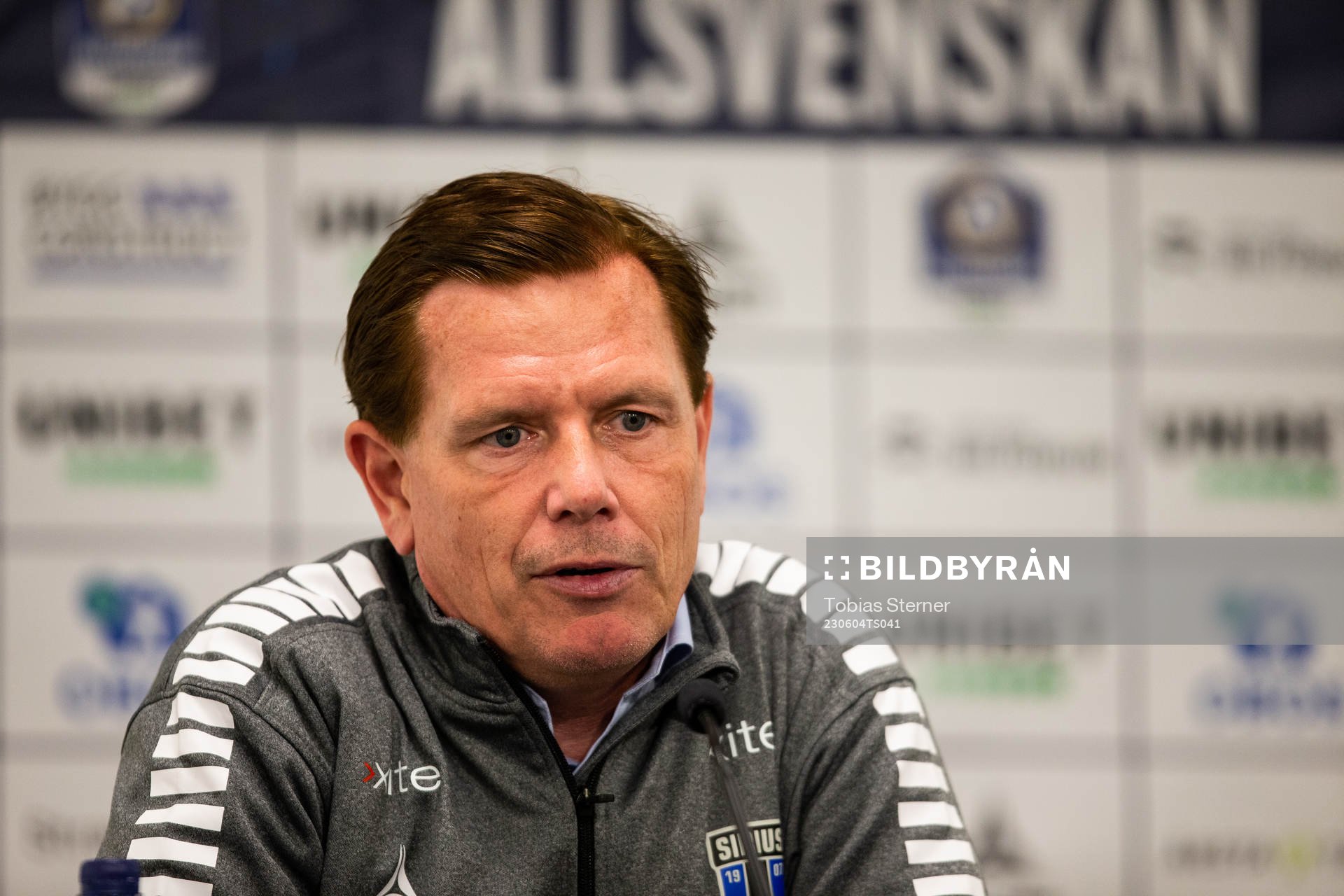 Sirius tränare Christer Mattiasson