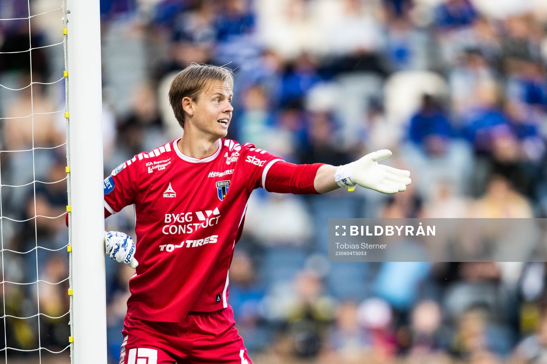 Sirius målvakt Jakob Tånnander