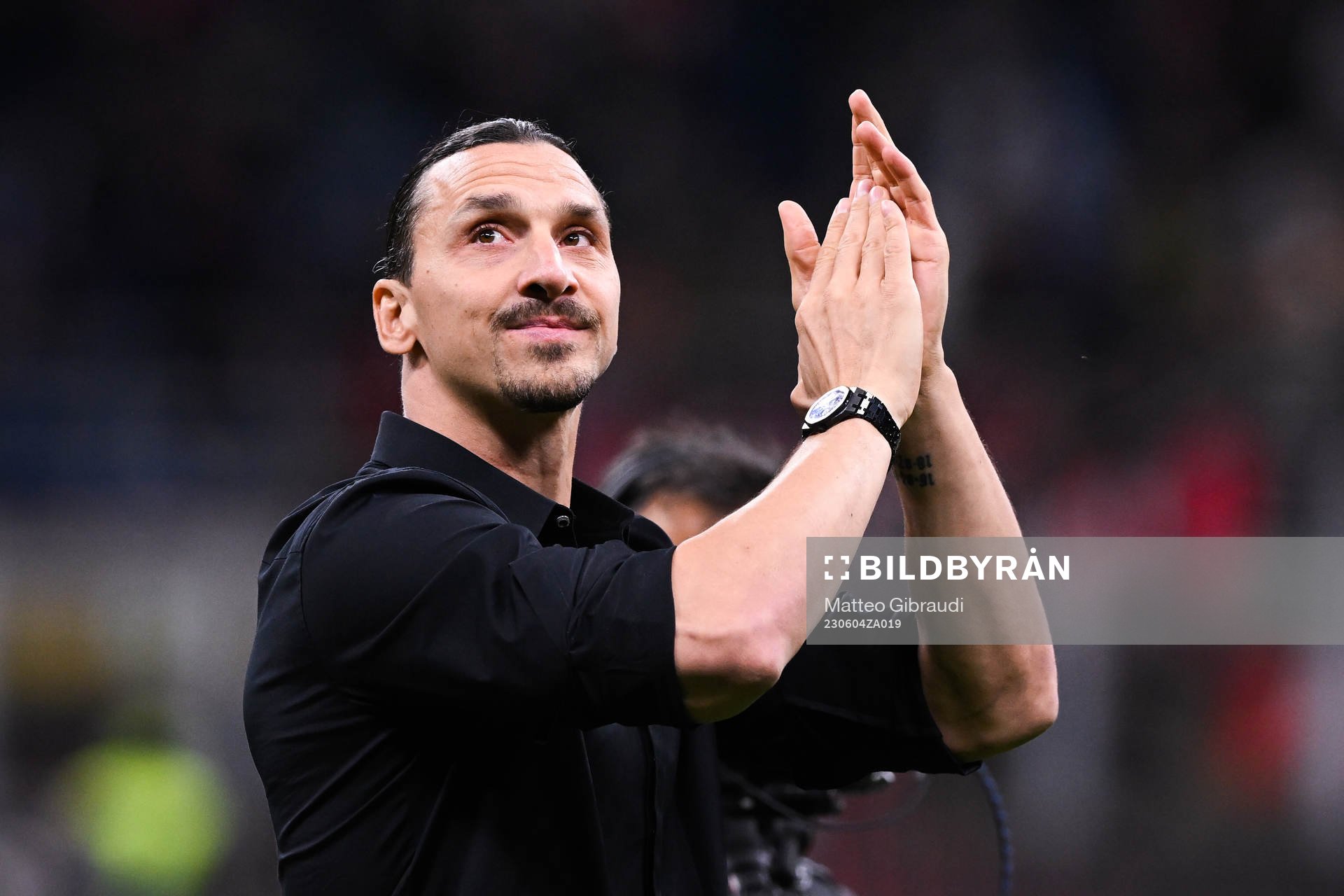 Zlatan Ibrahimovic of AC Milan