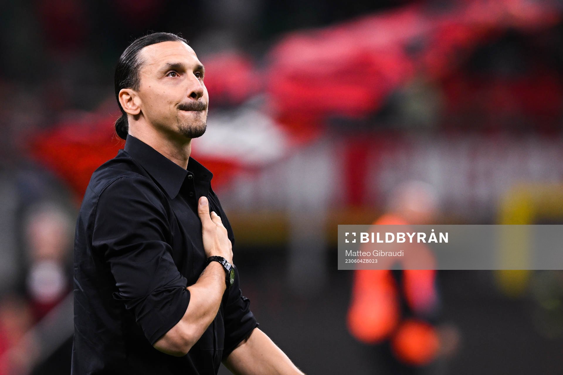Zlatan Ibrahimovic of AC Milan