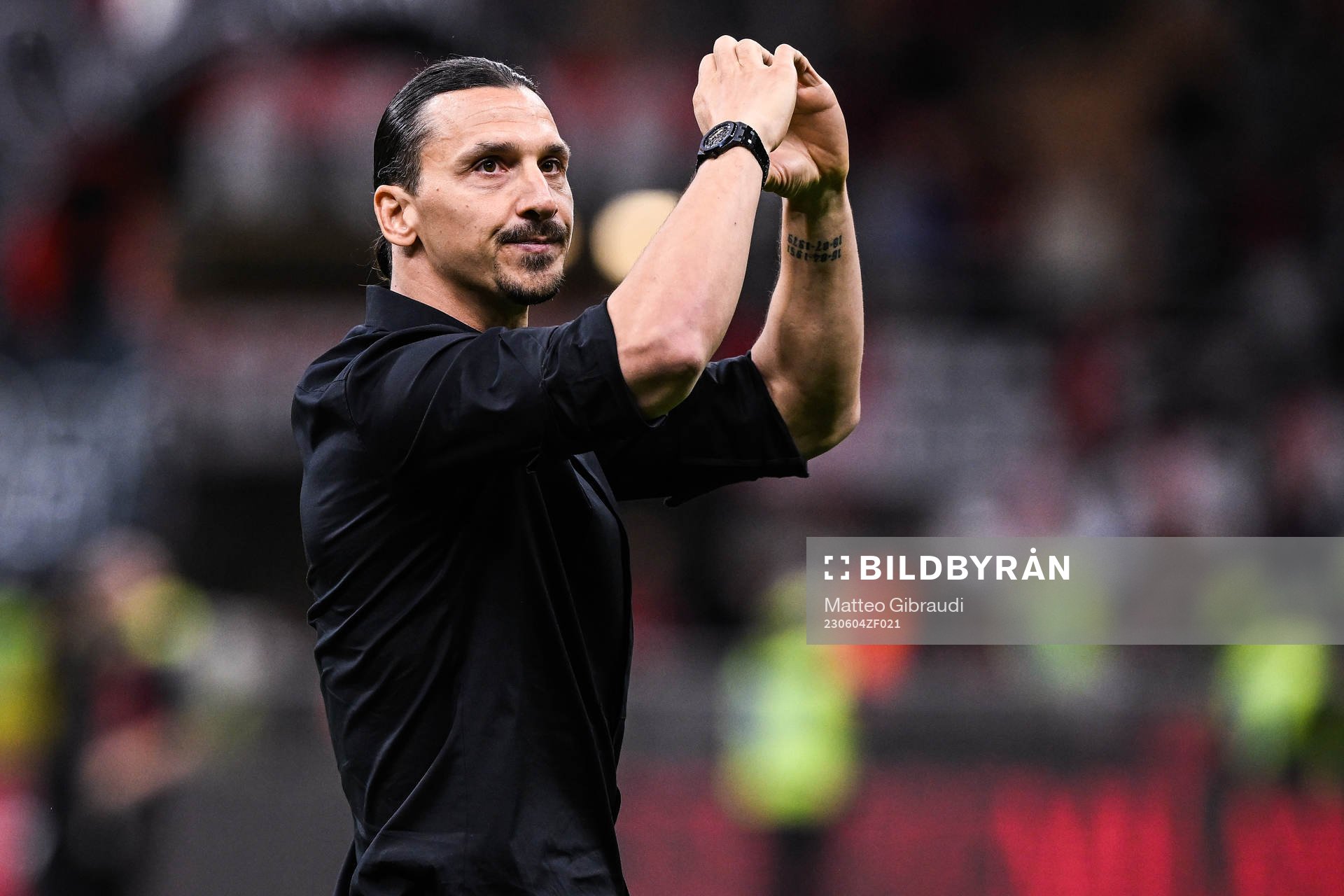 Zlatan Ibrahimovic of AC Milan