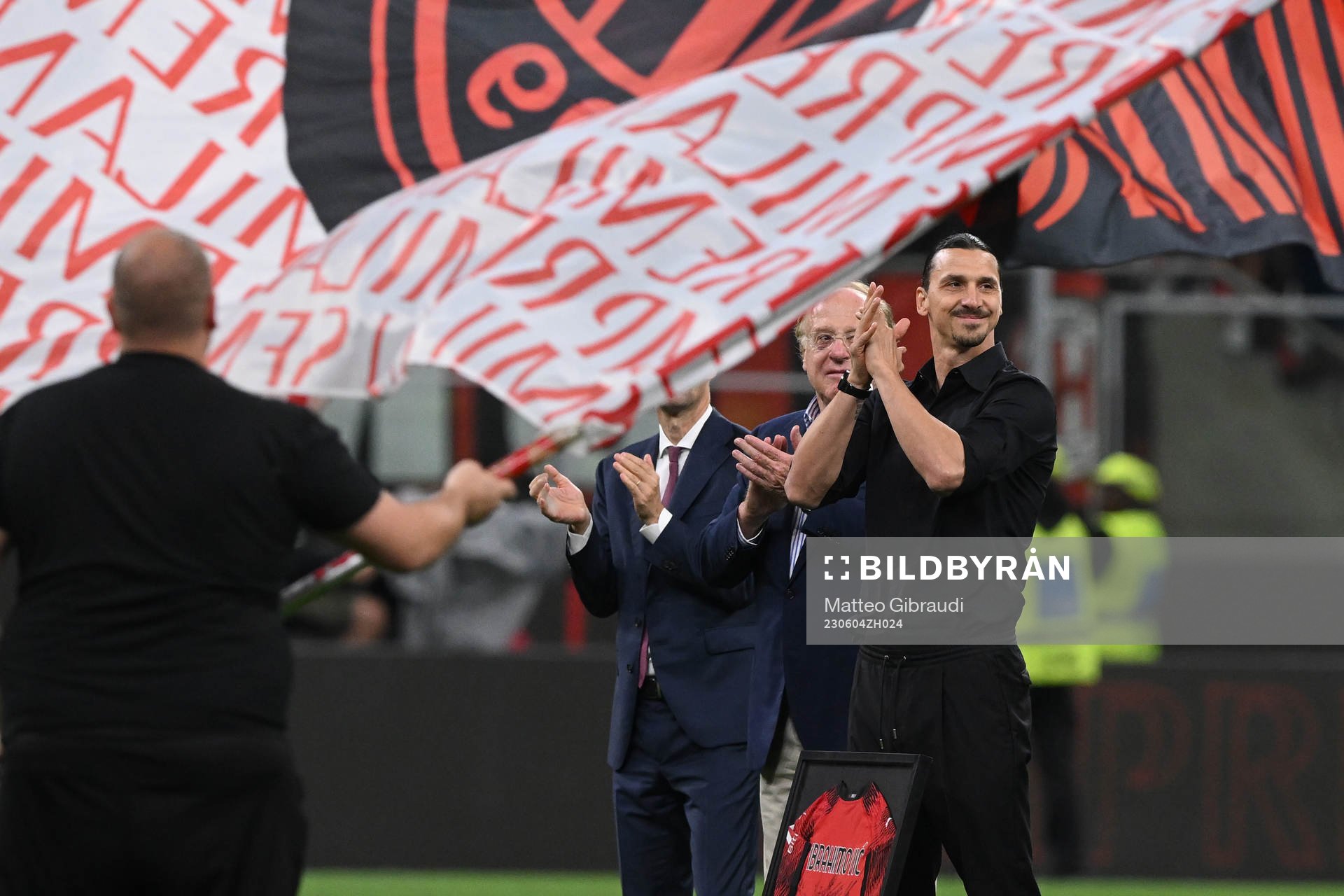 Zlatan Ibrahimovic of AC Milan
