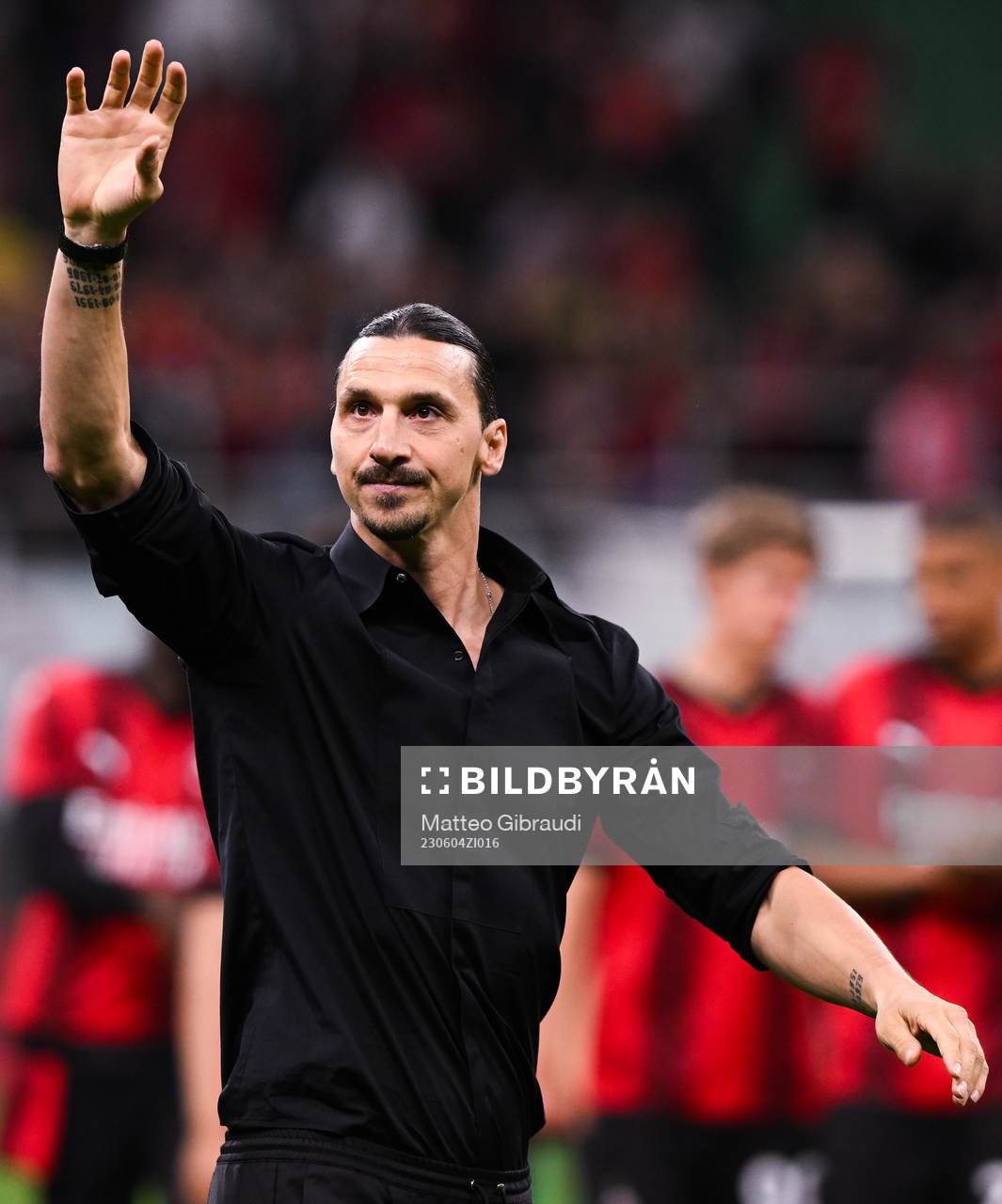 Zlatan Ibrahimovic of AC Milan