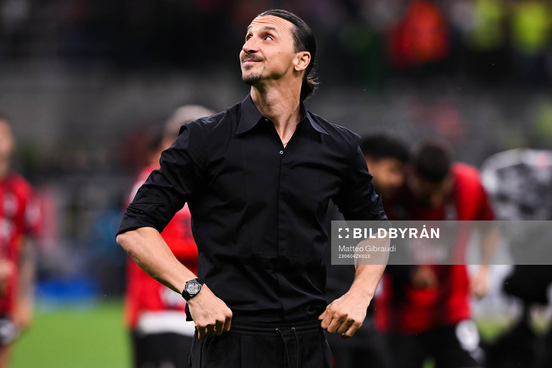 Zlatan Ibrahimovic of AC Milan