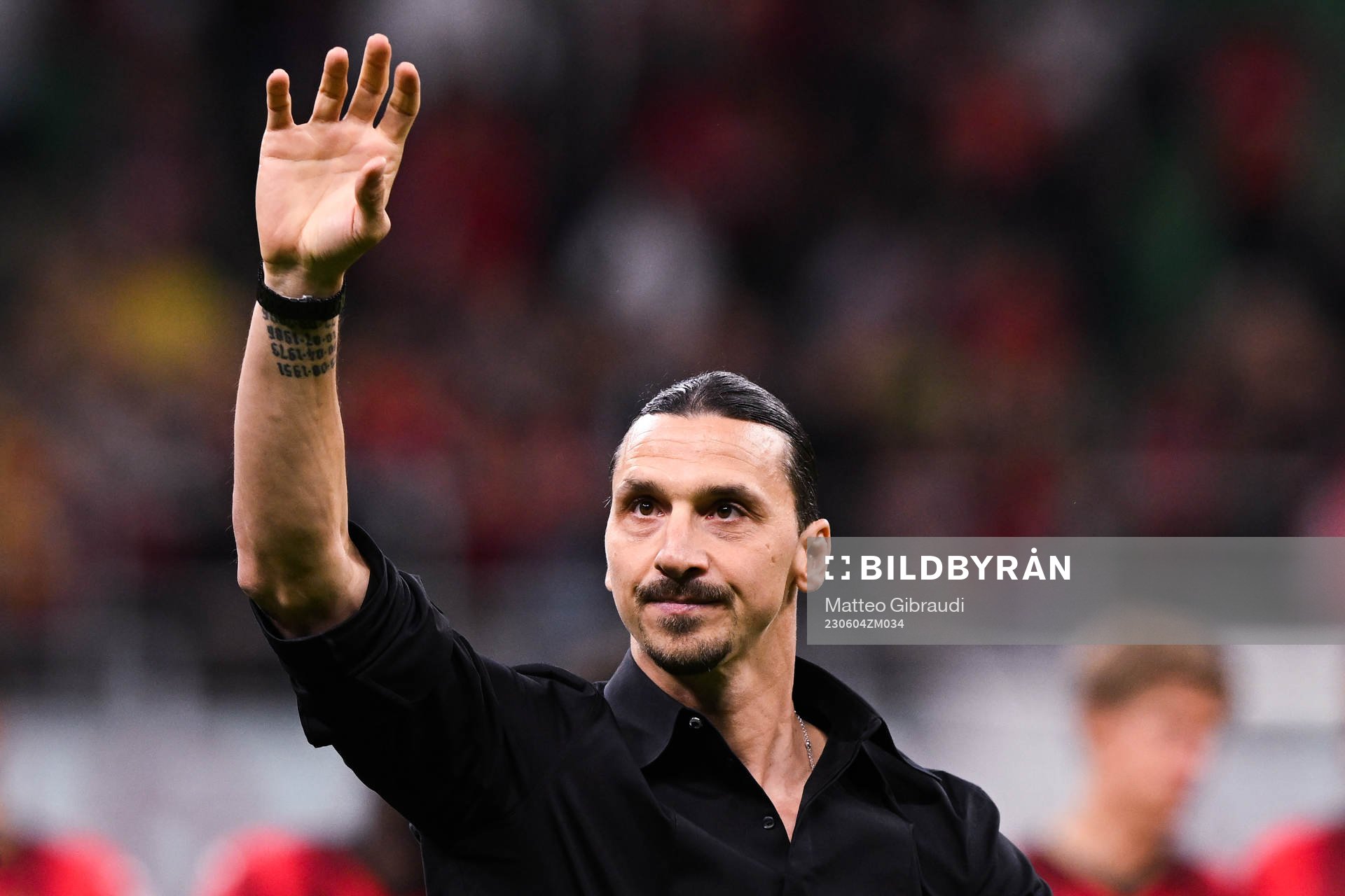 Zlatan Ibrahimovic of AC Milan