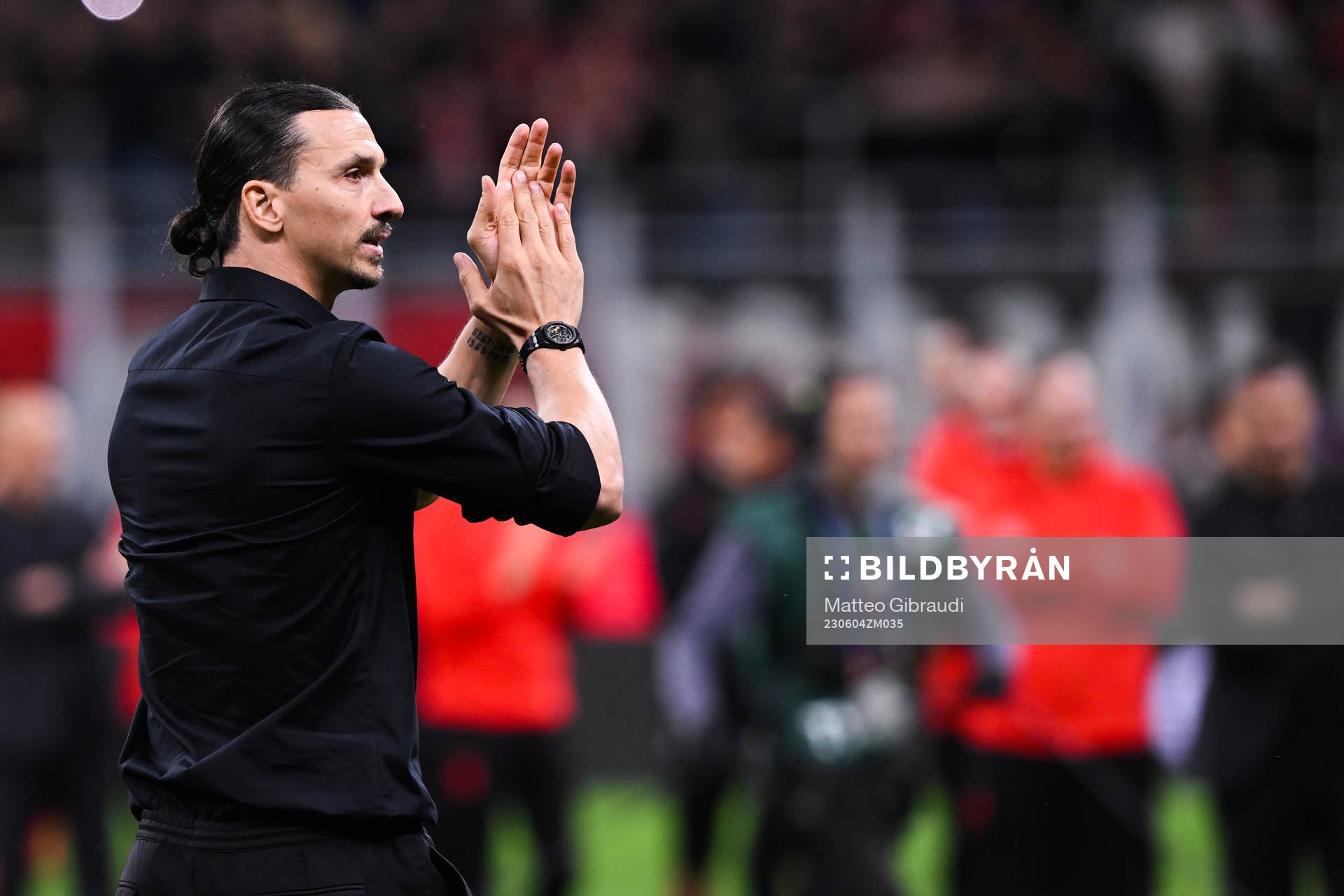 Zlatan Ibrahimovic of AC Milan