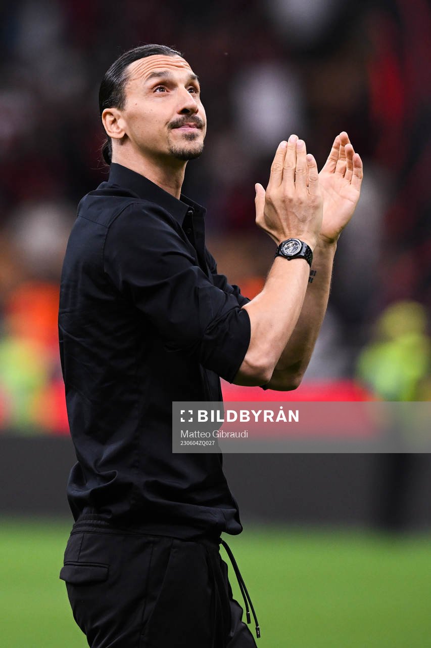 Zlatan Ibrahimovic of AC Milan