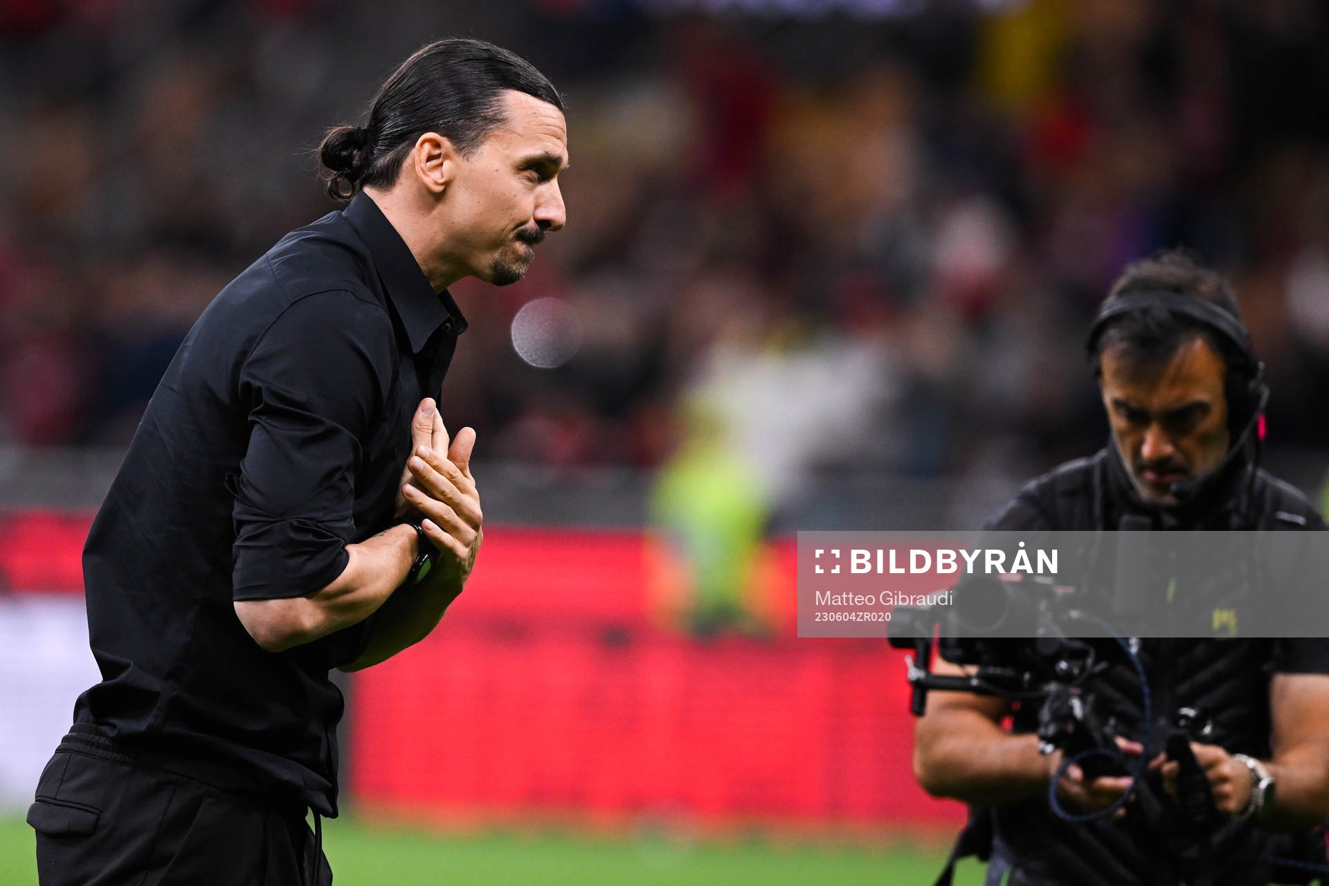 Zlatan Ibrahimovic of AC Milan