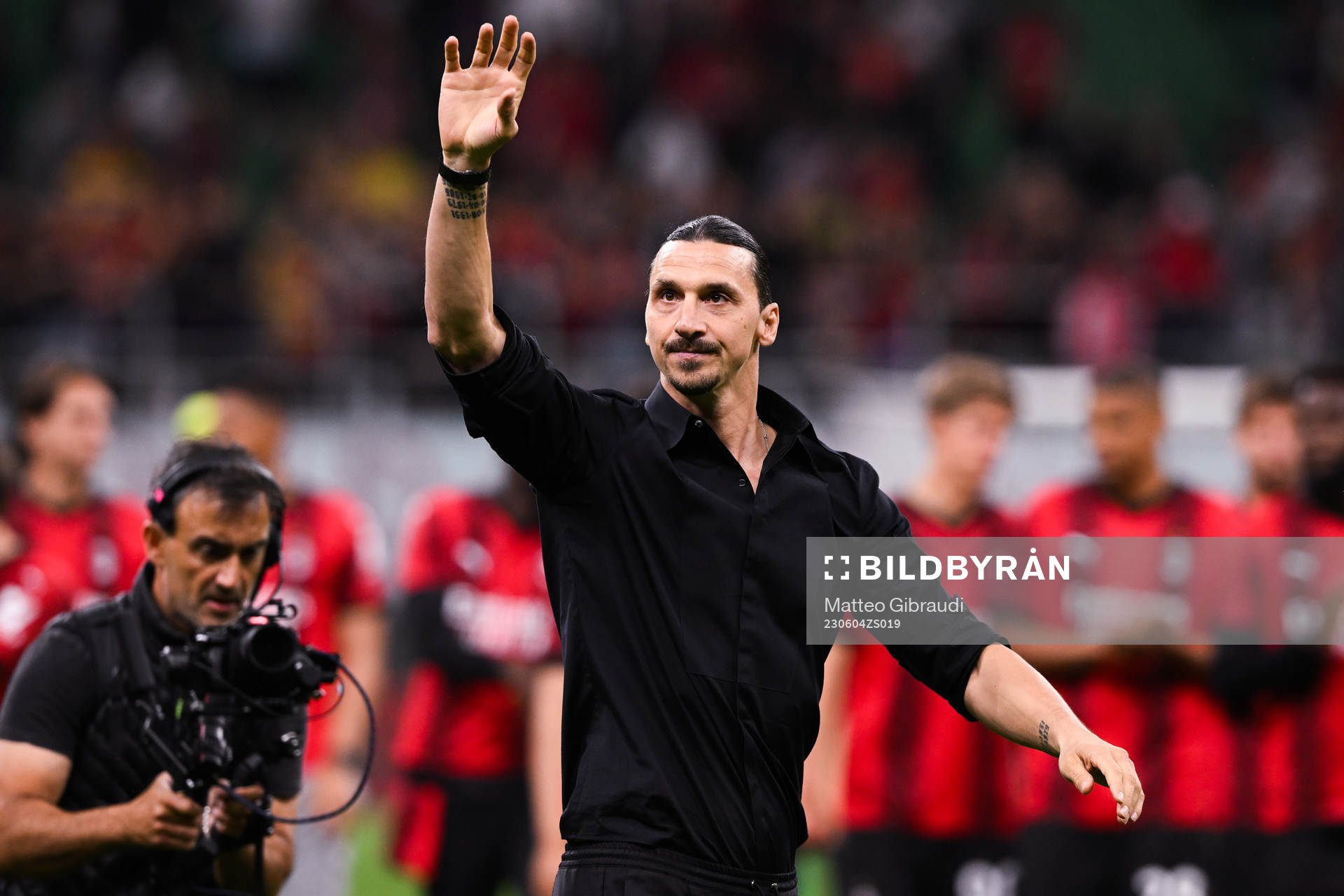 Zlatan Ibrahimovic of AC Milan