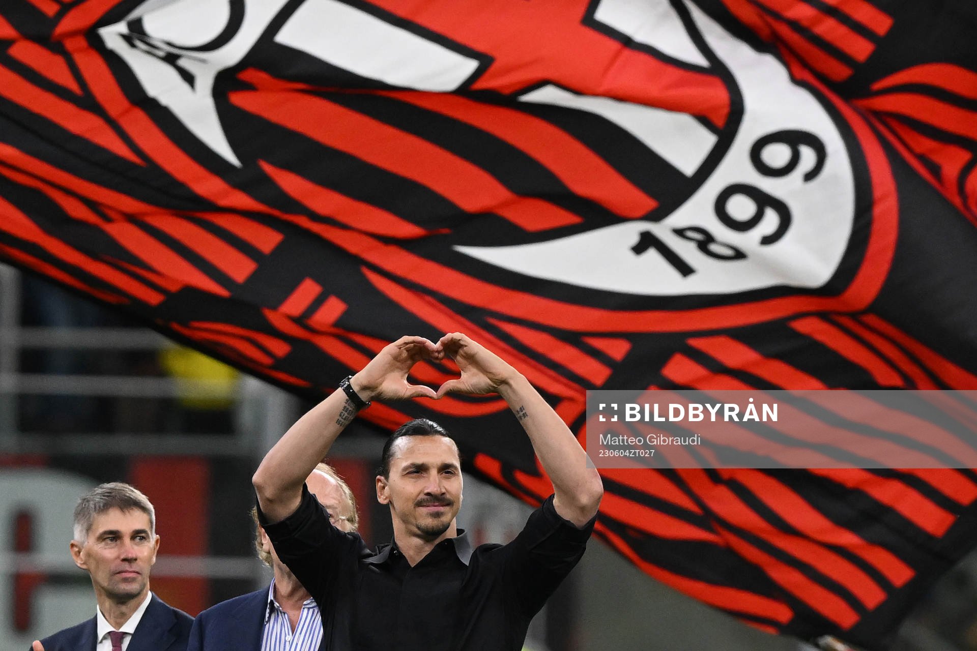 Zlatan Ibrahimovic of AC Milan