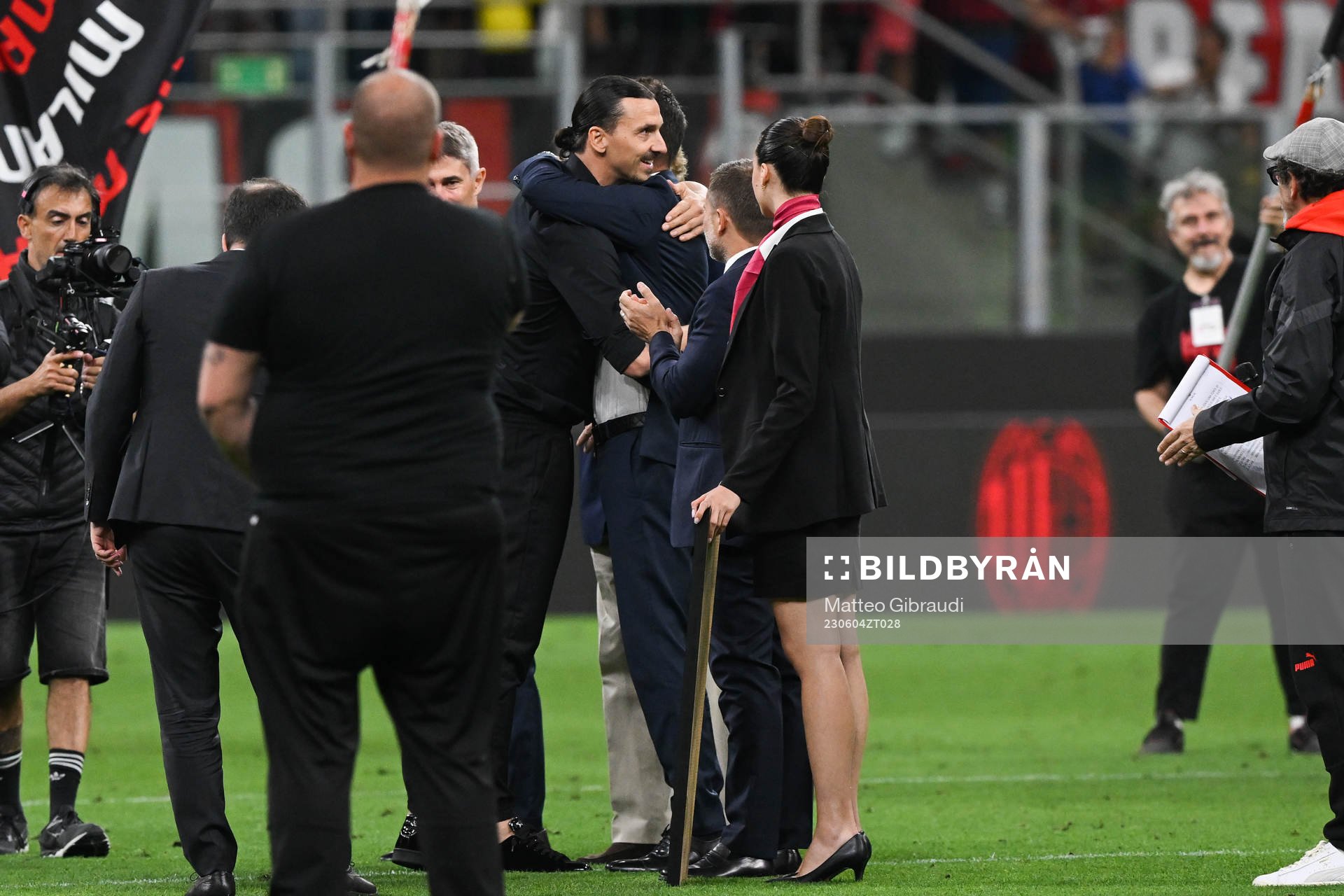 Zlatan Ibrahimovic of AC Milan