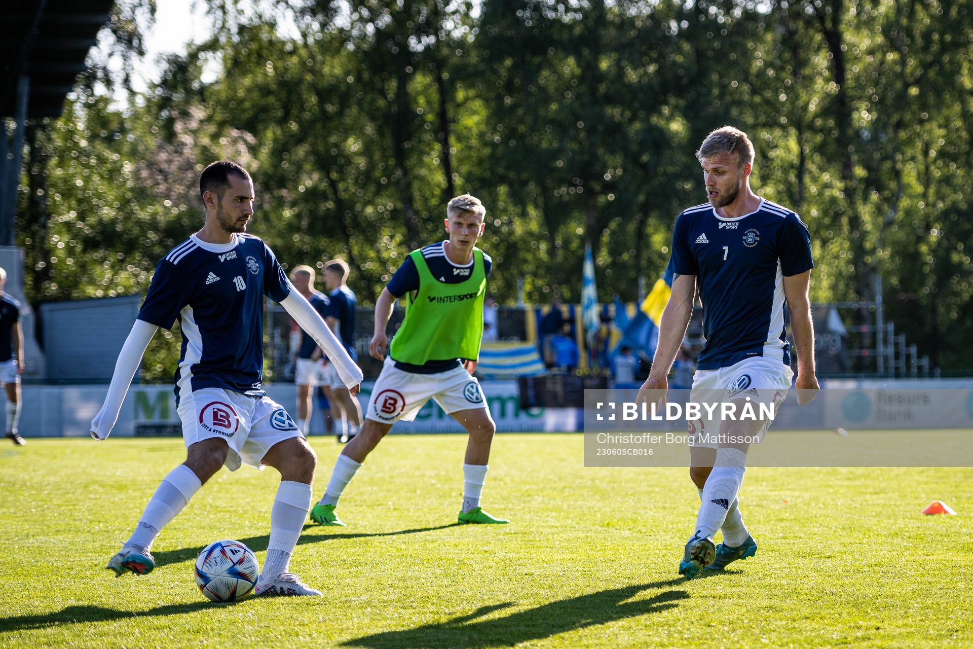 Ängelholms William Kvist och Robin Nilsson